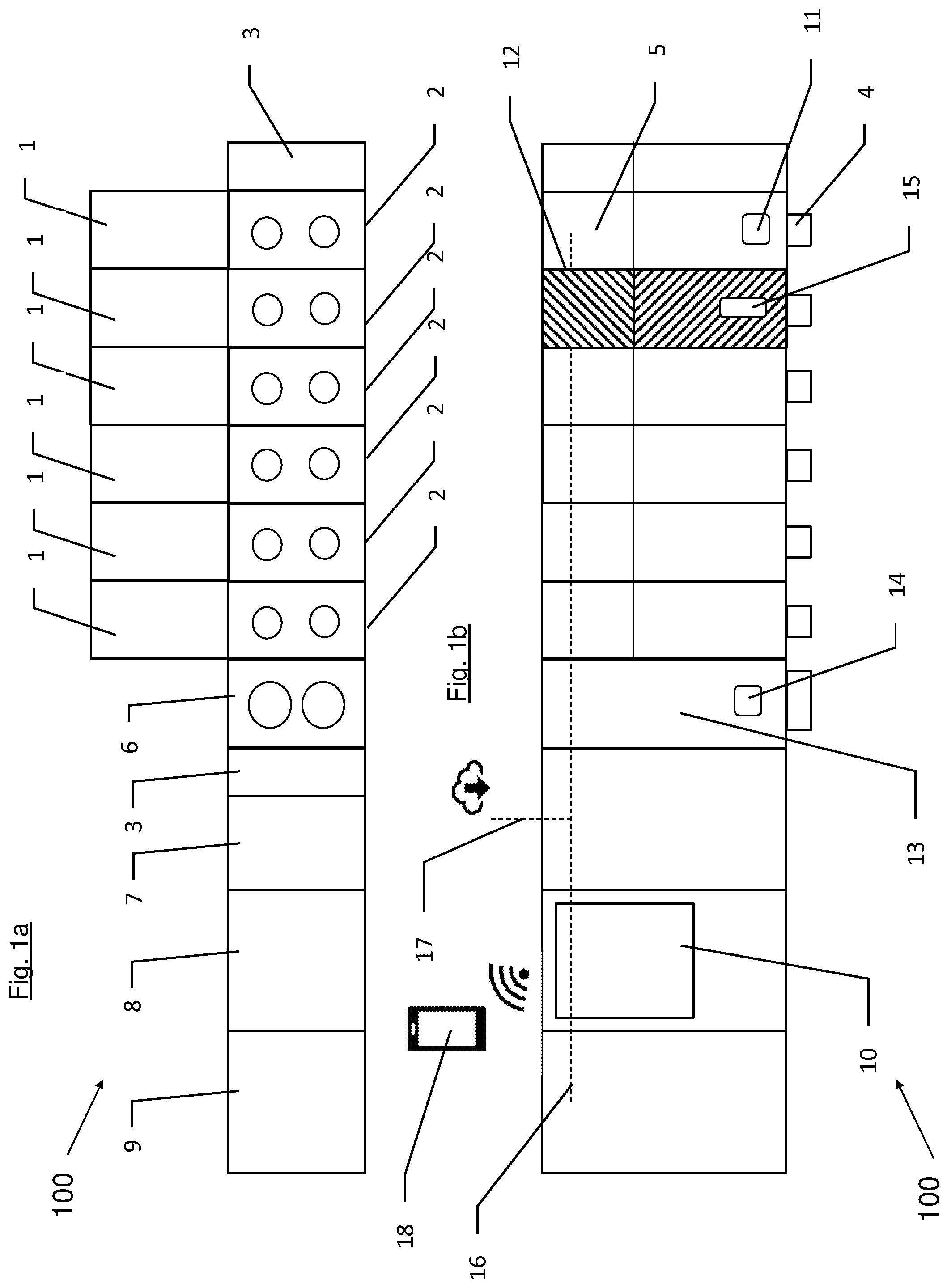Patent US12378978 Figure 1 – Diagnostic valve island