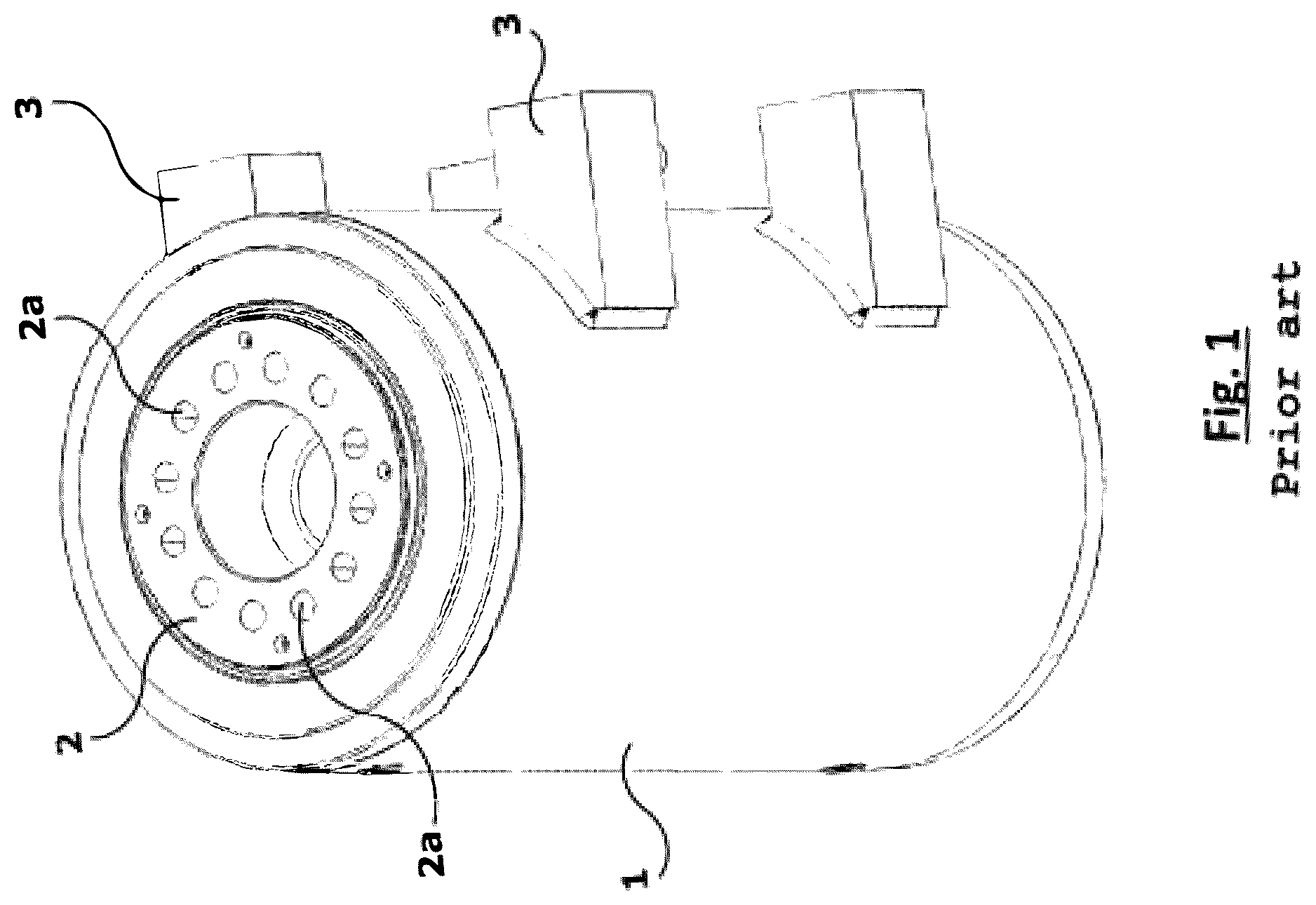 Patent US12378980 Figure 1 – Rotary actuator unit with load control