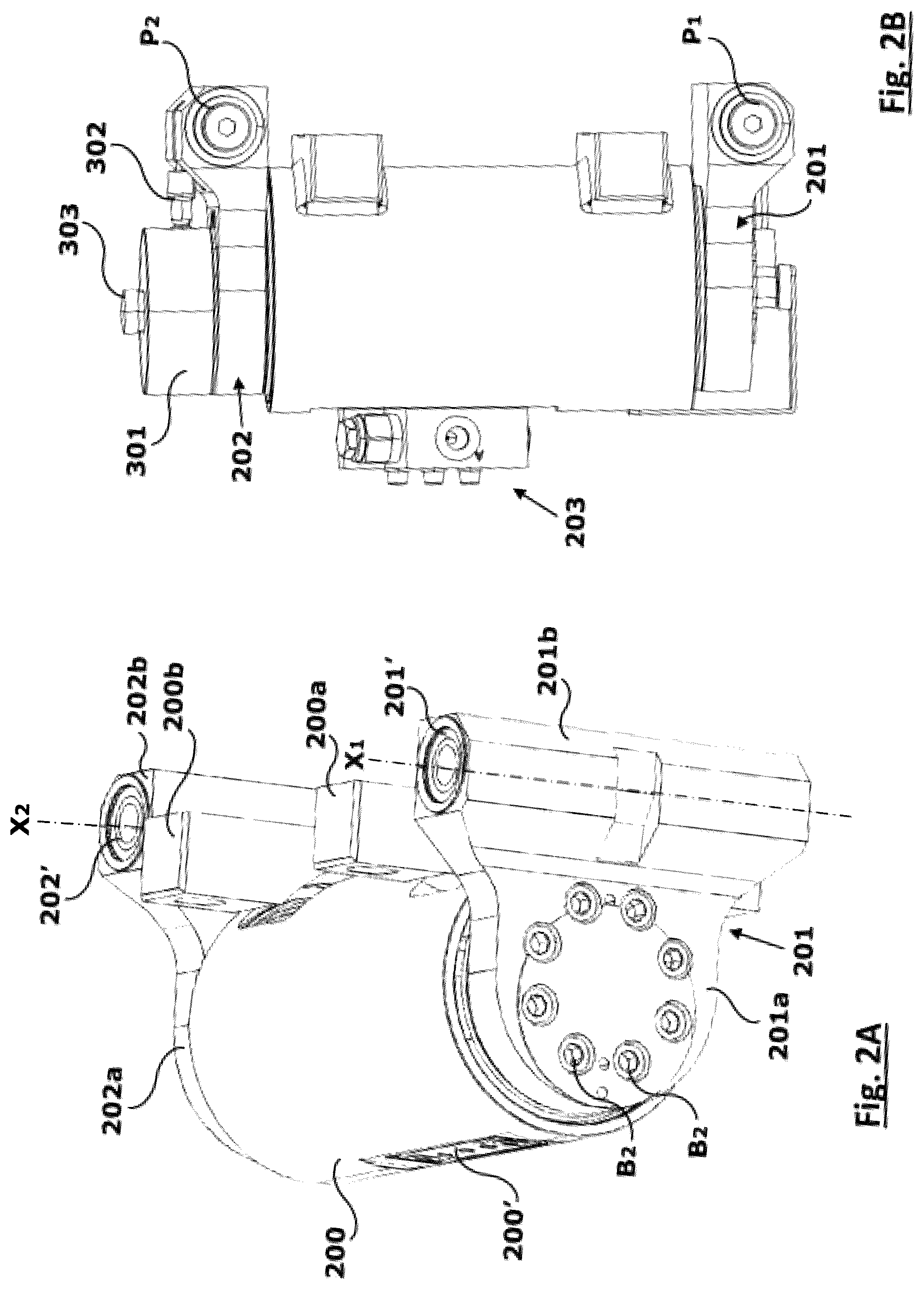 Patent US12378980 Figure 2 – Rotary actuator unit with load control