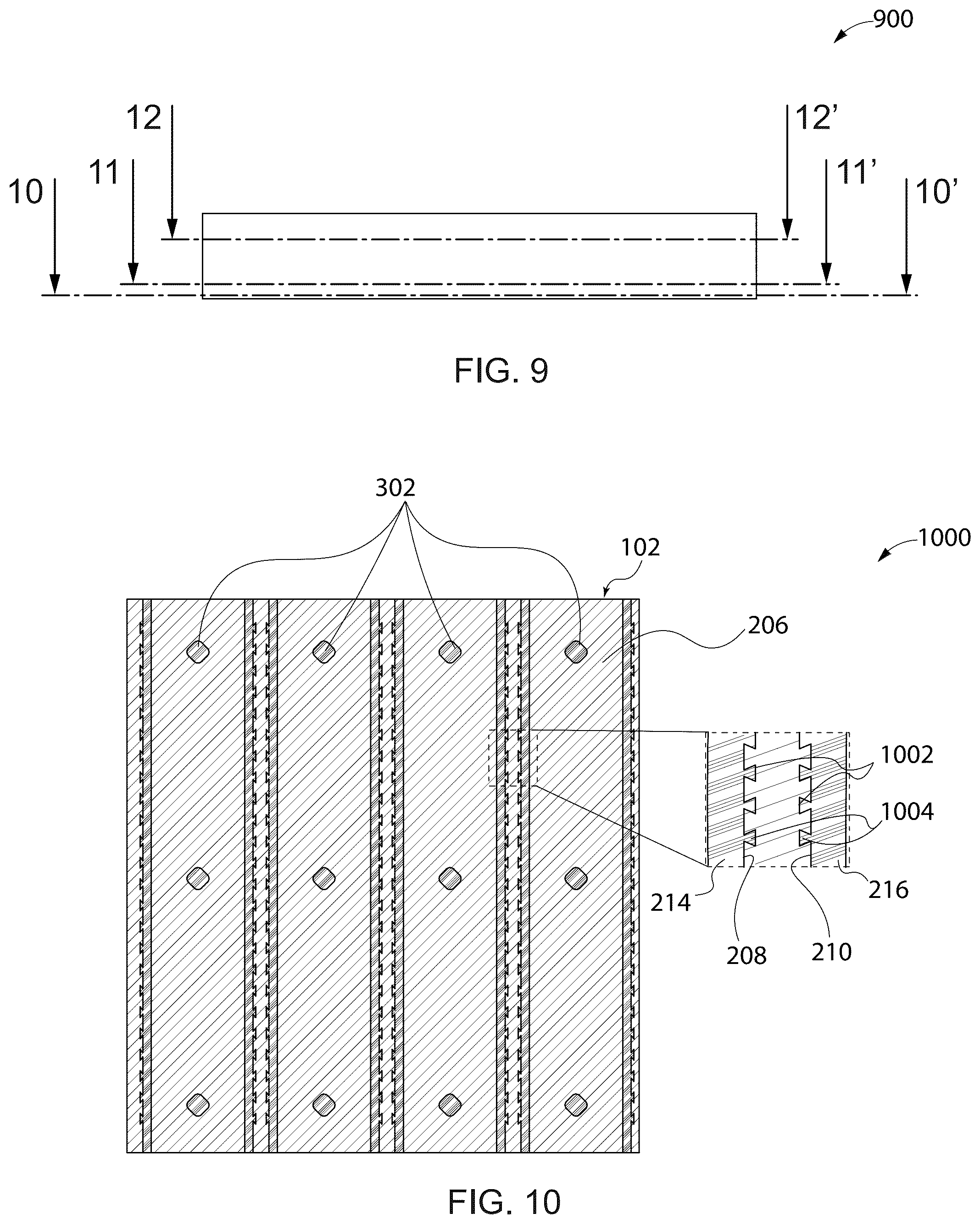 Patent US12378985 Figure 9 – Rack for supporting electronic devices