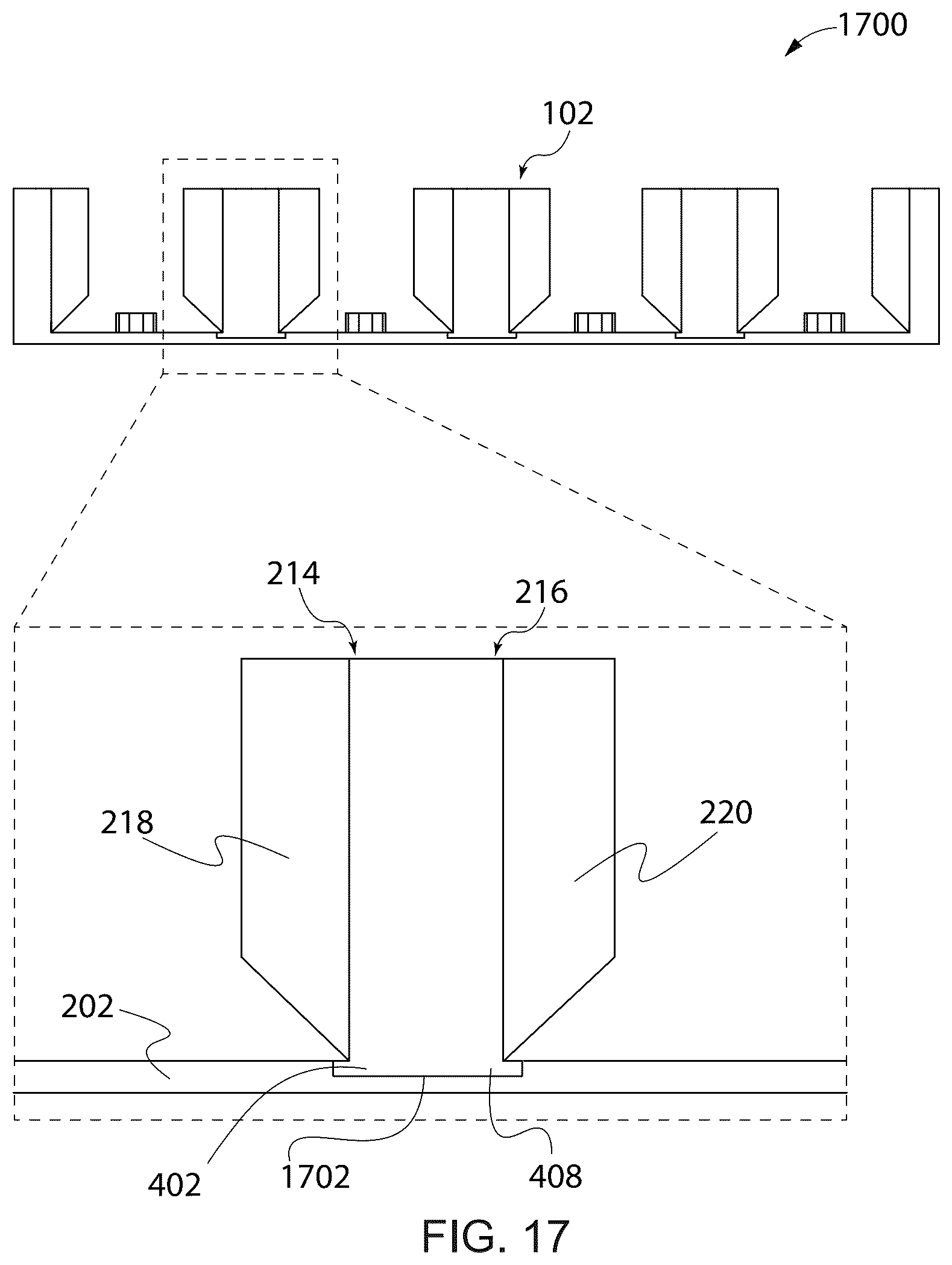 Patent US12378985 Figure 14 – Rack for supporting electronic devices