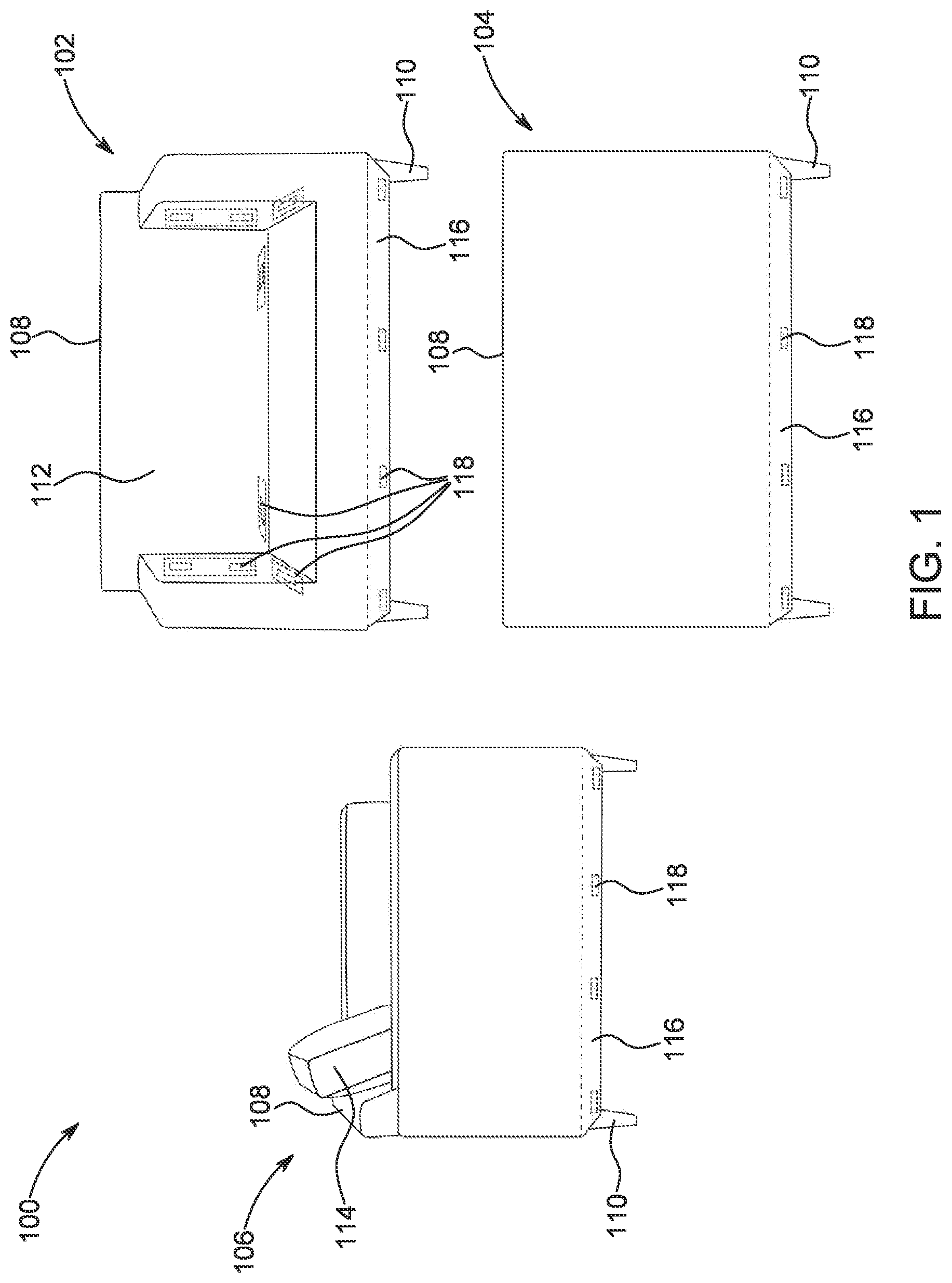 Patent US12378986 Figure 1 – Customizable furniture