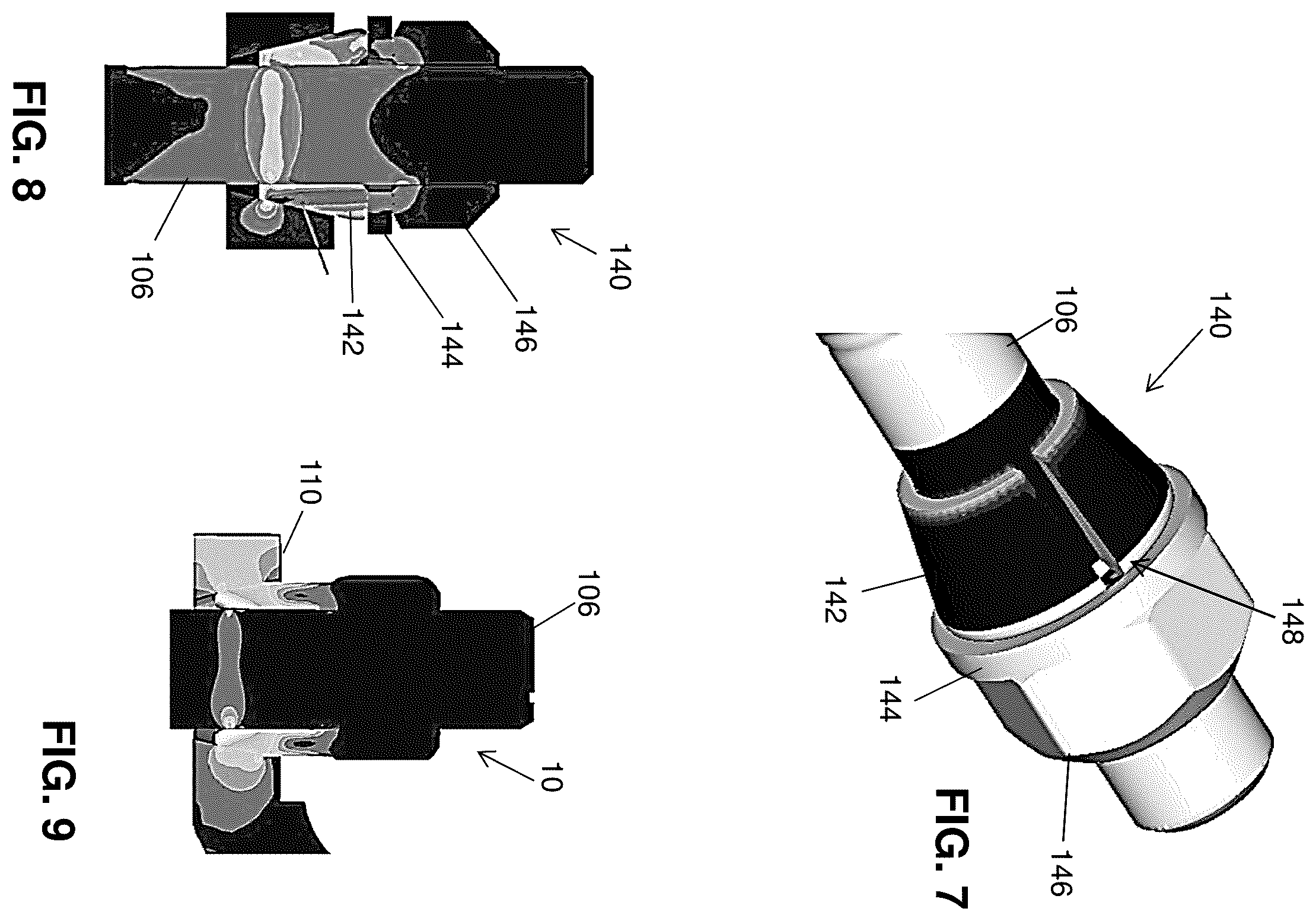 Patent US12378988 Figure 6 – Tapered fastener