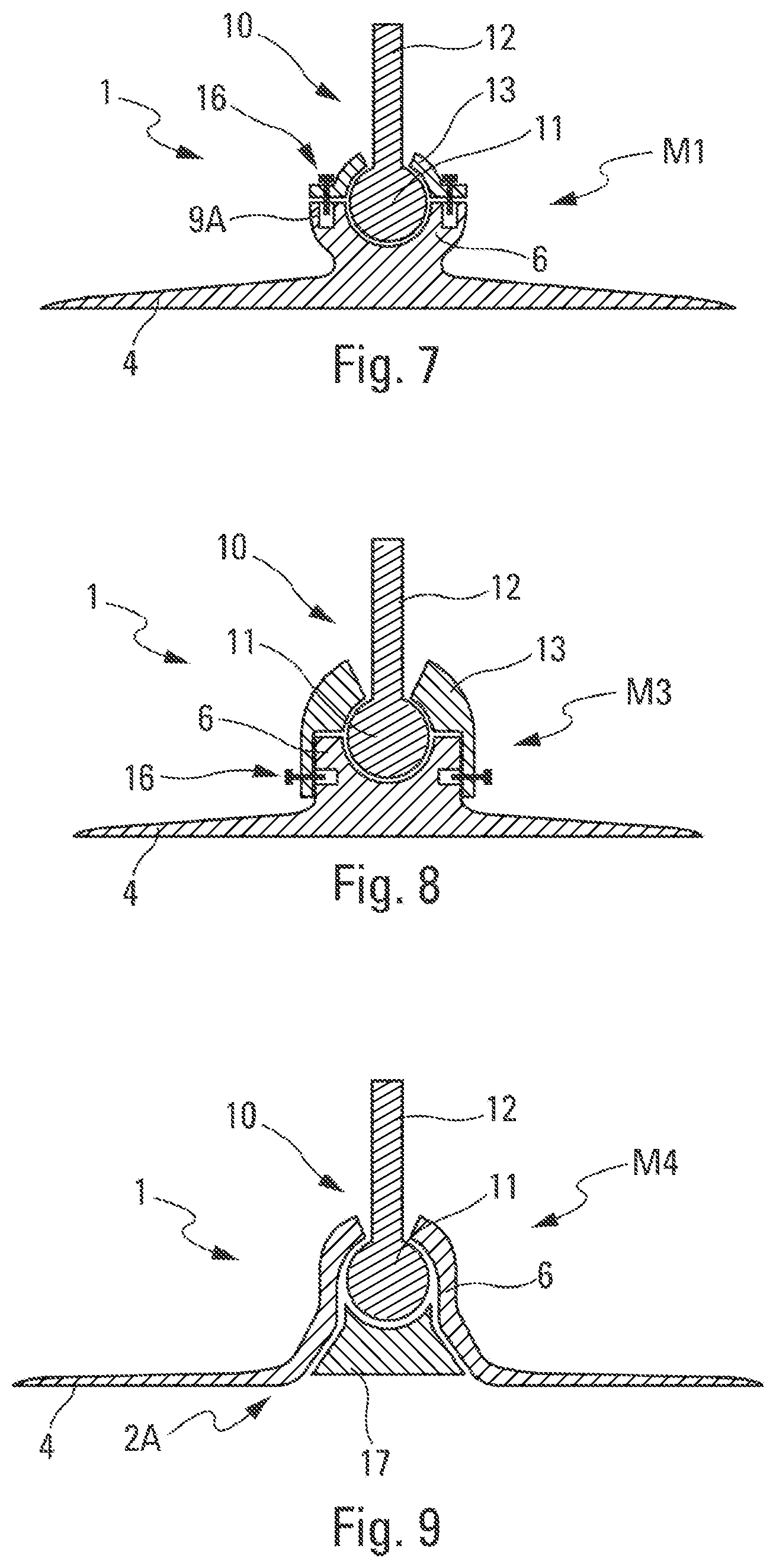 Patent US12378989 Figure 3 – Partially polymerised thermohardenable connection part and methods for producing and assembling such a connection part