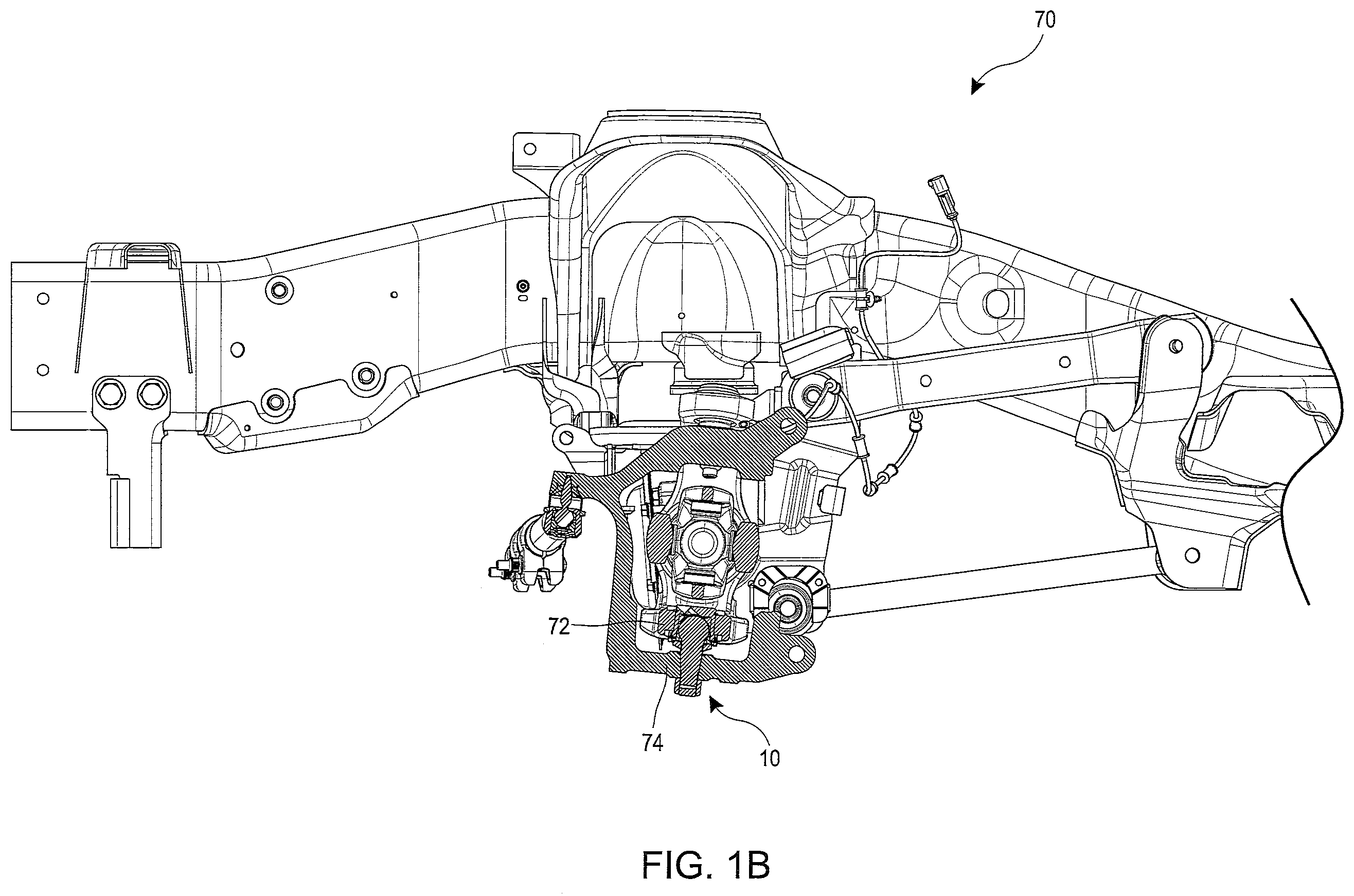 Patent US12378990 Figure 2 – Ball joint assembly