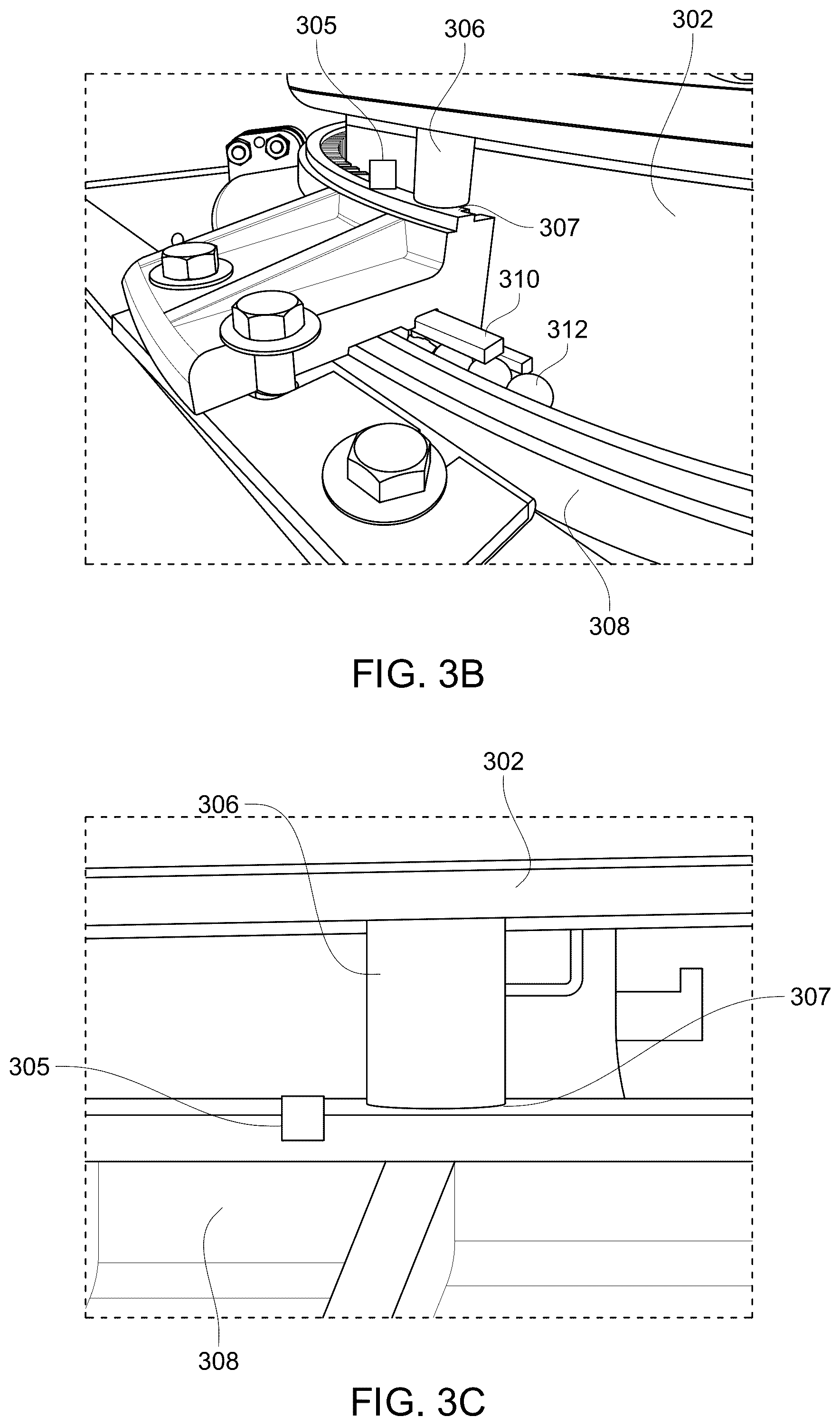 Patent US12378993 Figure 4 – Bearing wear monitoring device for circular clarifier drive