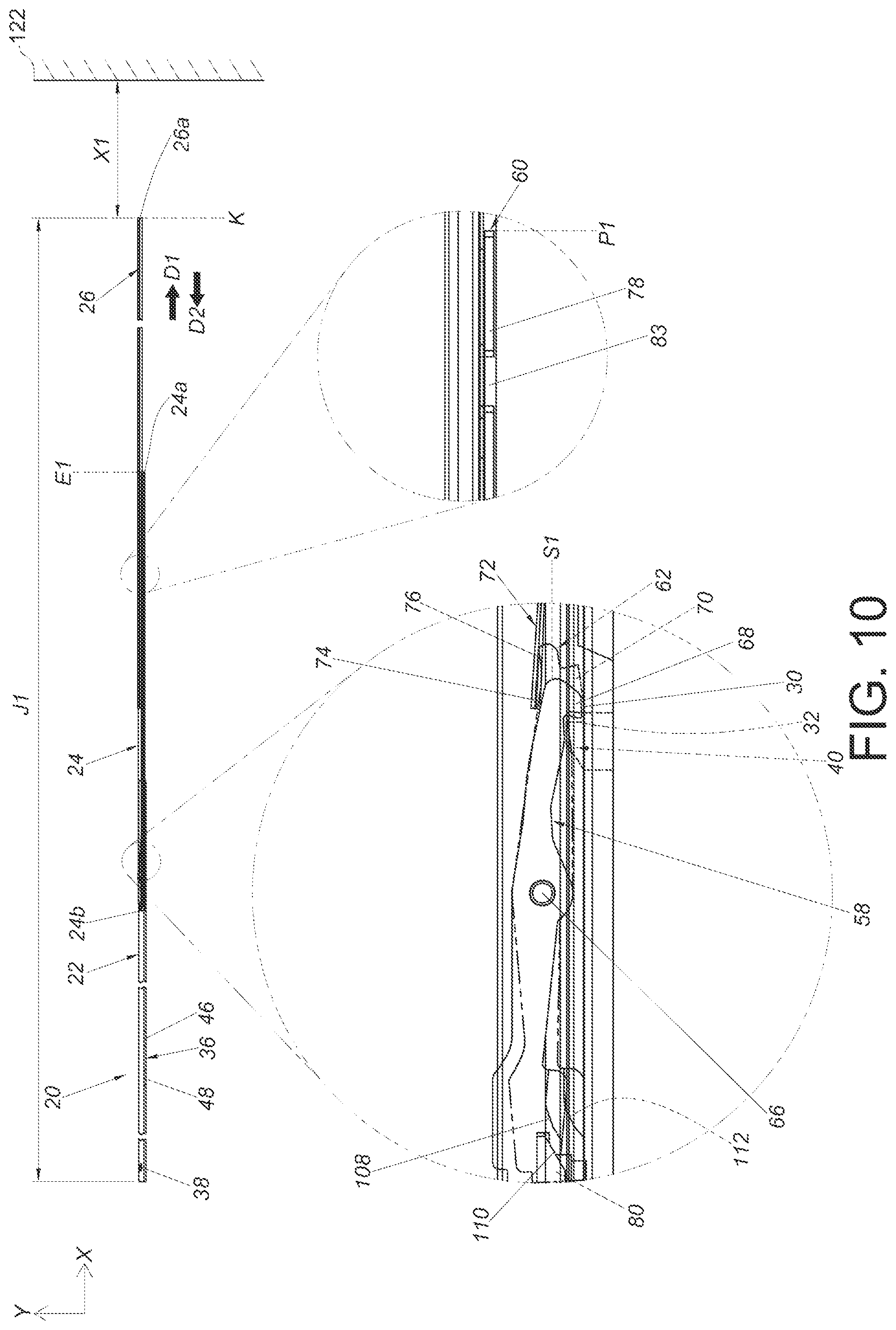 Patent US12378994 Figure 10 – Slide rail assembly