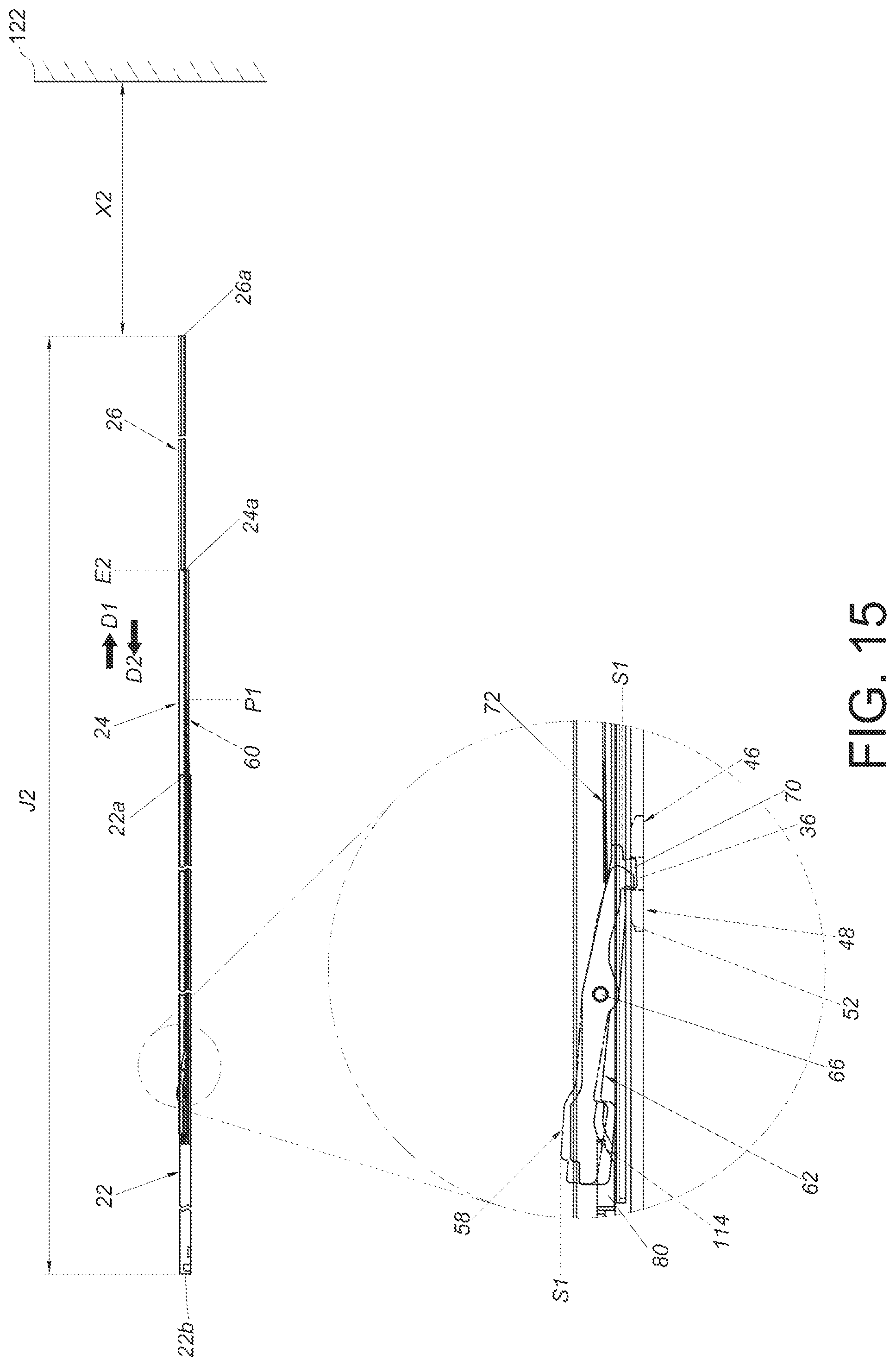Patent US12378994 Figure 15 – Slide rail assembly