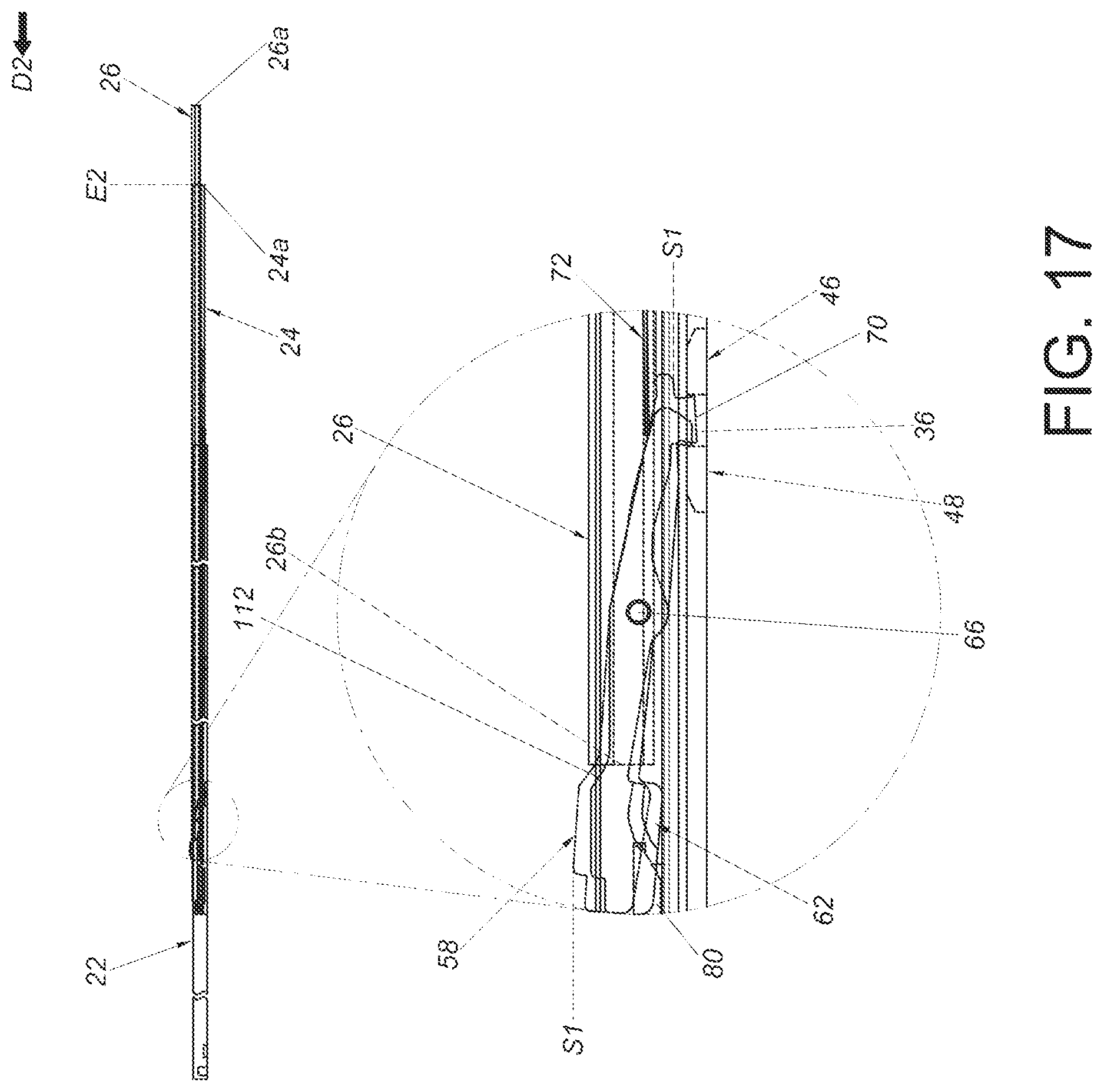 Patent US12378994 Figure 17 – Slide rail assembly