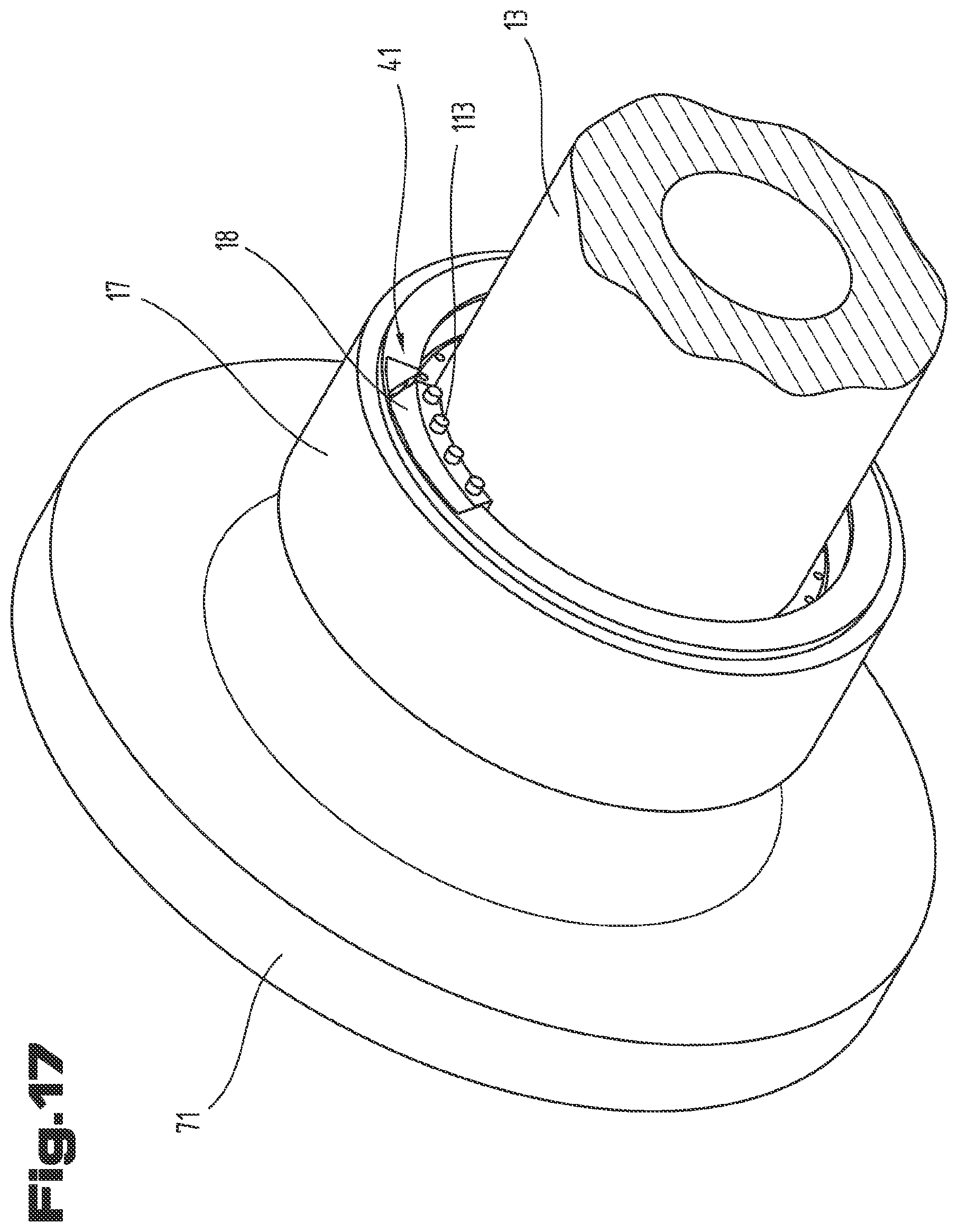 Patent US12378996 Figure 16 – Plain bearing arrangement and nacelle equipped with a plain bearing arrangement for a wind turbine