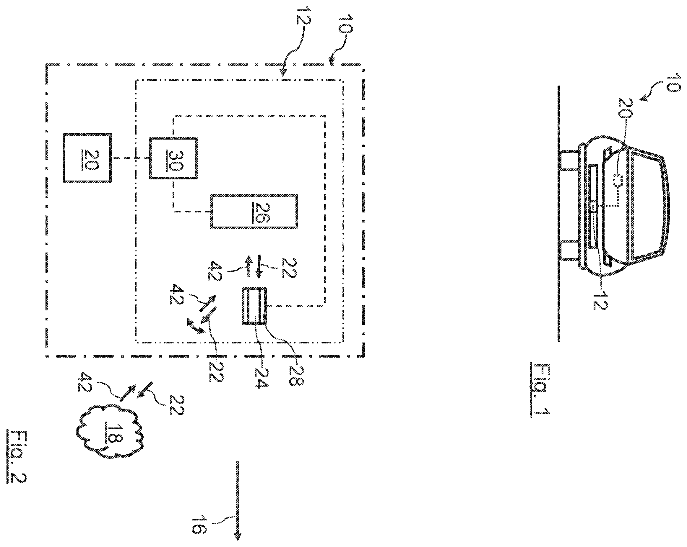 Patent US12386042 Figure 1 – Light signal deflecting device for an optical measuring system for detecting objects, measuring system, and method for operating a light signal deflecting device