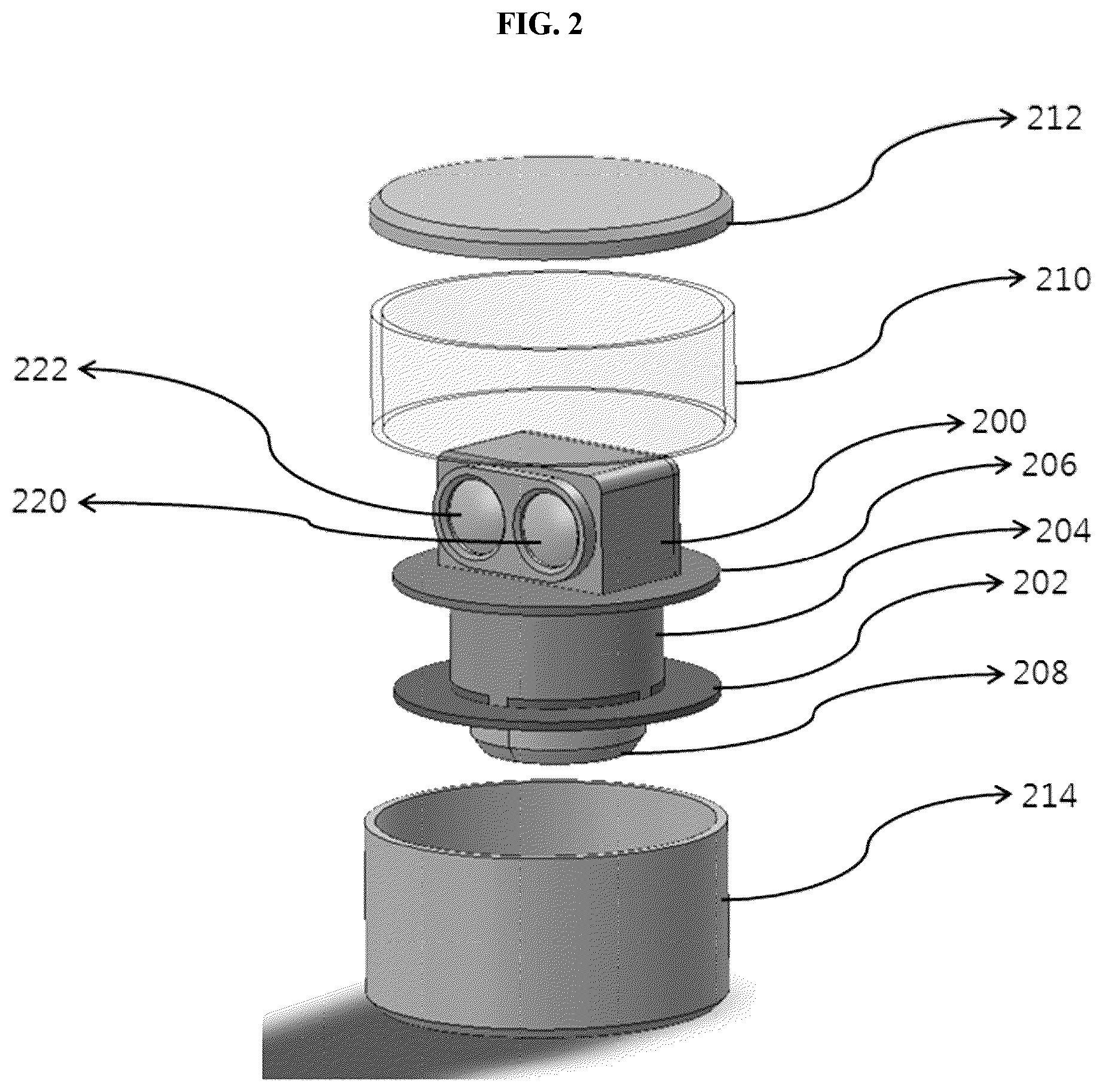Patent US12386043 Figure 2 – Rotary type lidar sensor using inductive power and wireless data transmission