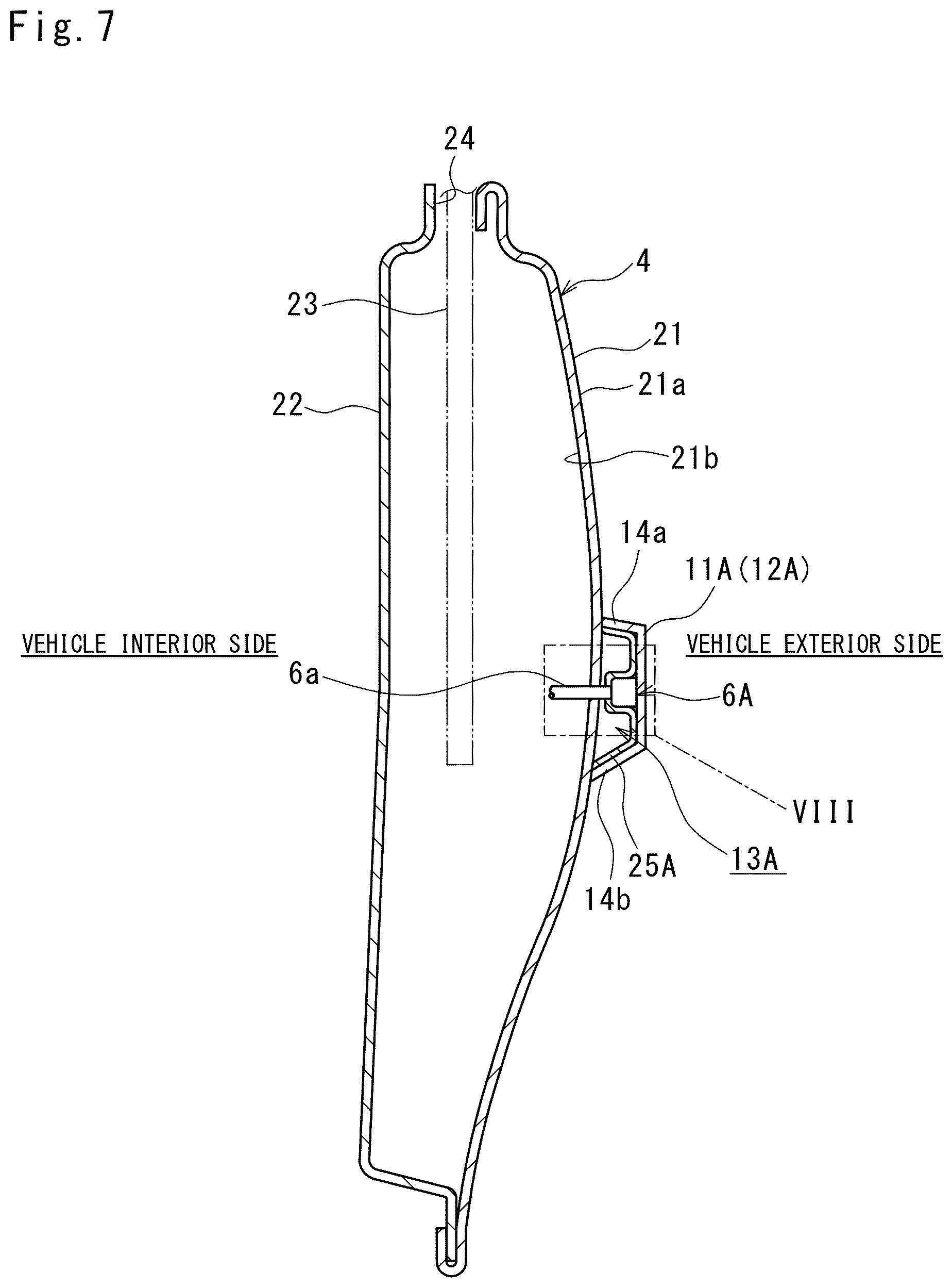 Patent US12386049 Figure 5 – Ultrasonic object detection device