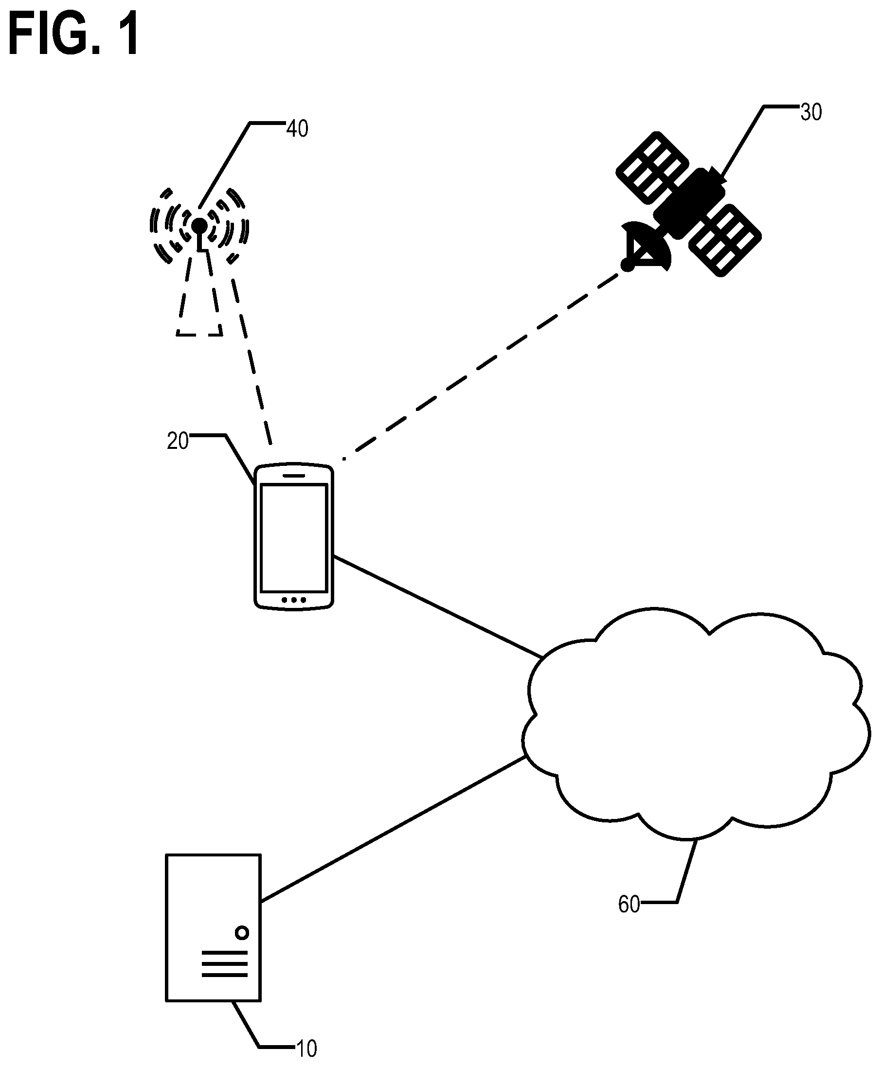 Patent US12386075 Figure 1 – Mitigating effects of large-area GNSS spoofing and/or jamming on crowd-sourcing-based map updates