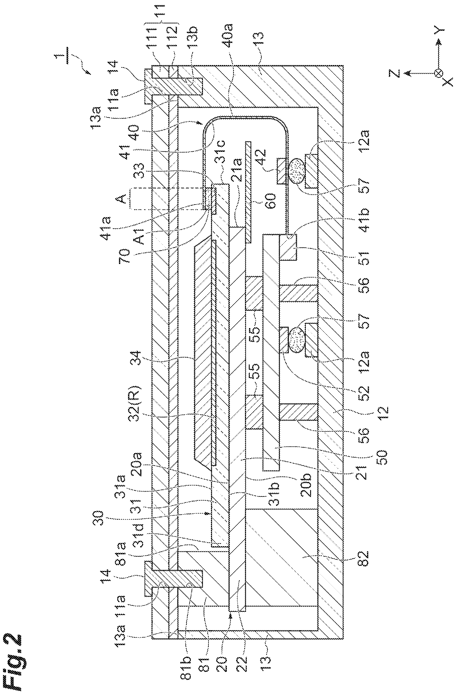 Patent US12386086 Figure 2 – Radiation imaging device