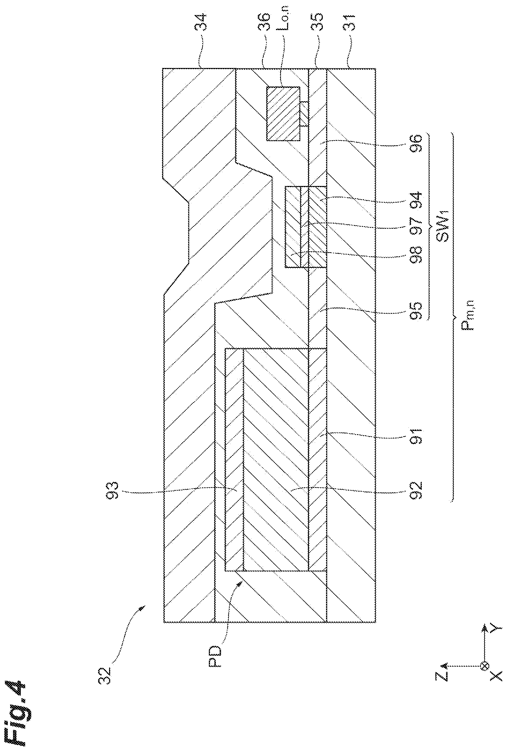Patent US12386086 Figure 4 – Radiation imaging device