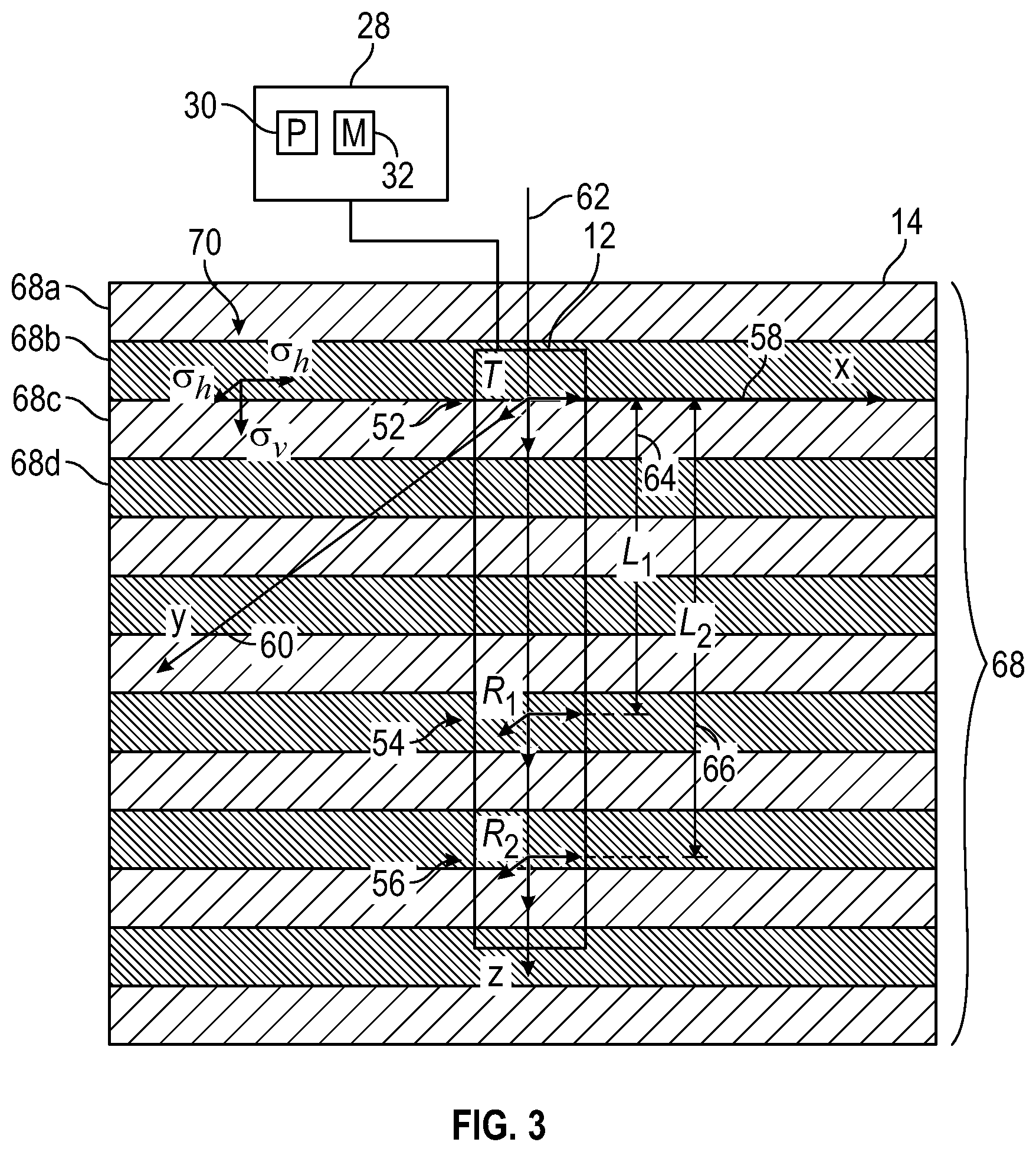 Patent US12386095 Figure 3 – Determining formation conductivity with propagation measurements