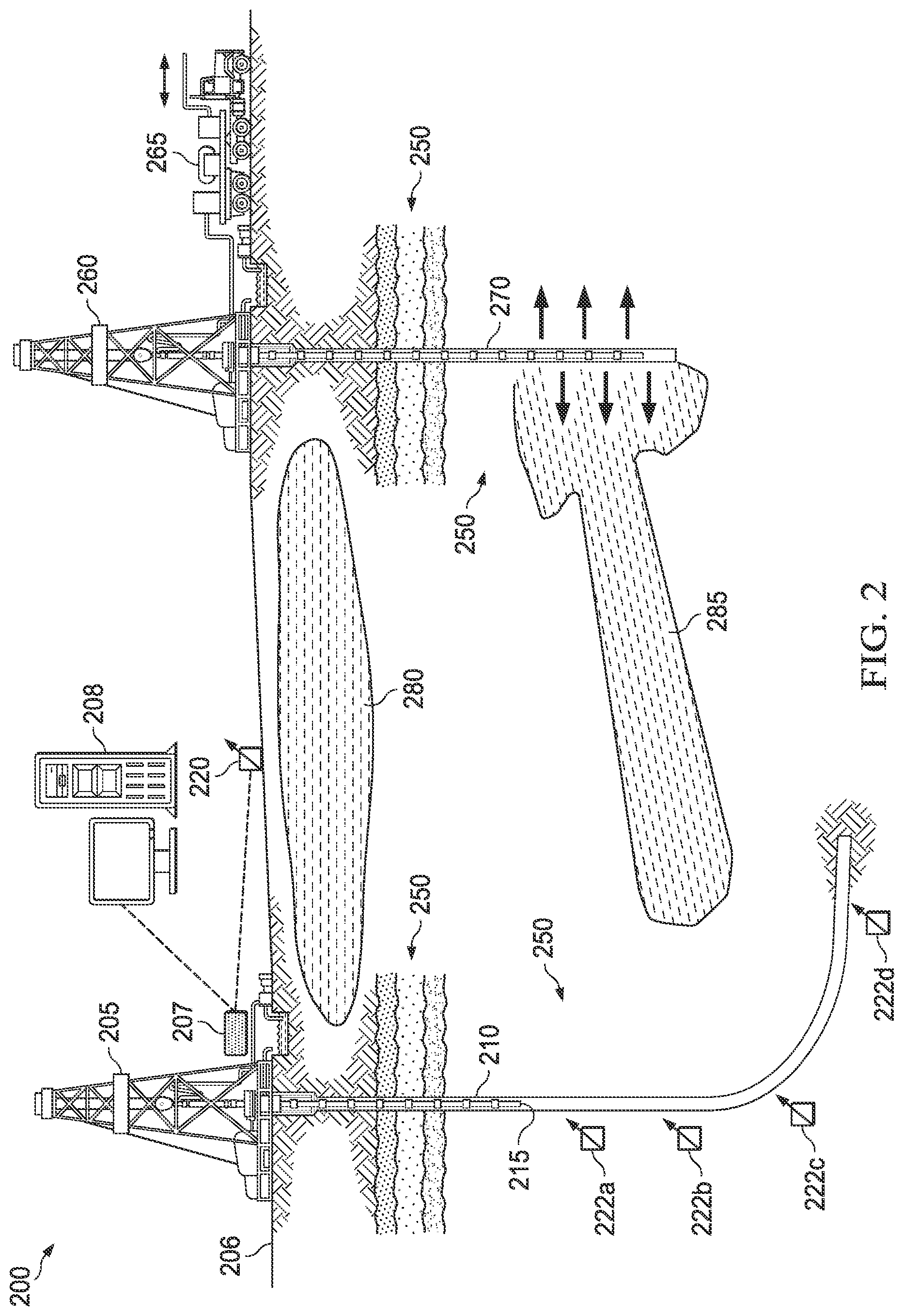 Patent US12386098 Figure 2 – Quantum gravimeters for hydrocarbon reservoir analysis
