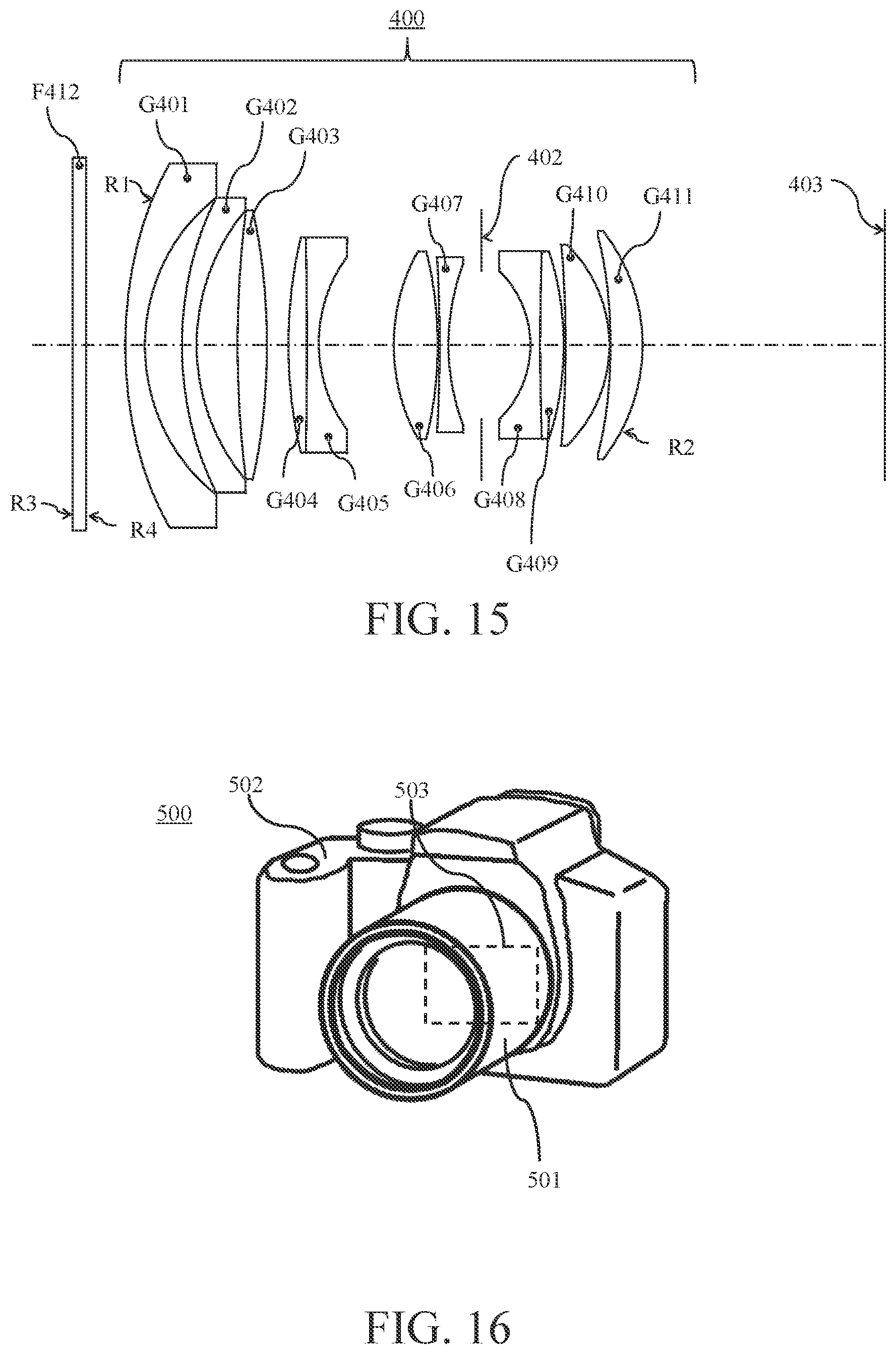 Patent US12386102 Figure 8 – Optical element, optical system, and optical apparatus
