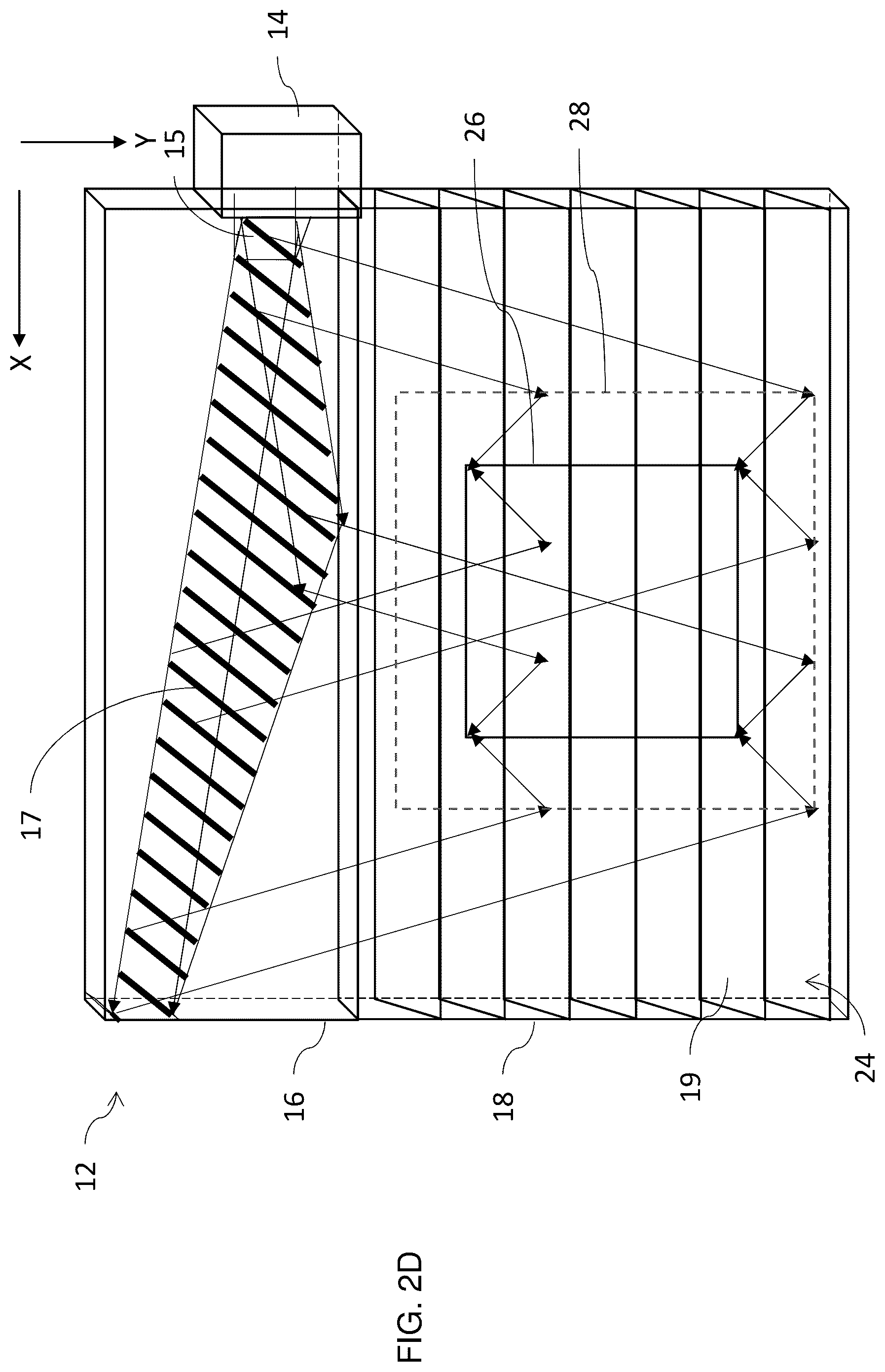 Patent US12386114 Figure 5 – Optical systems including light-guide optical elements with two-dimensional expansion