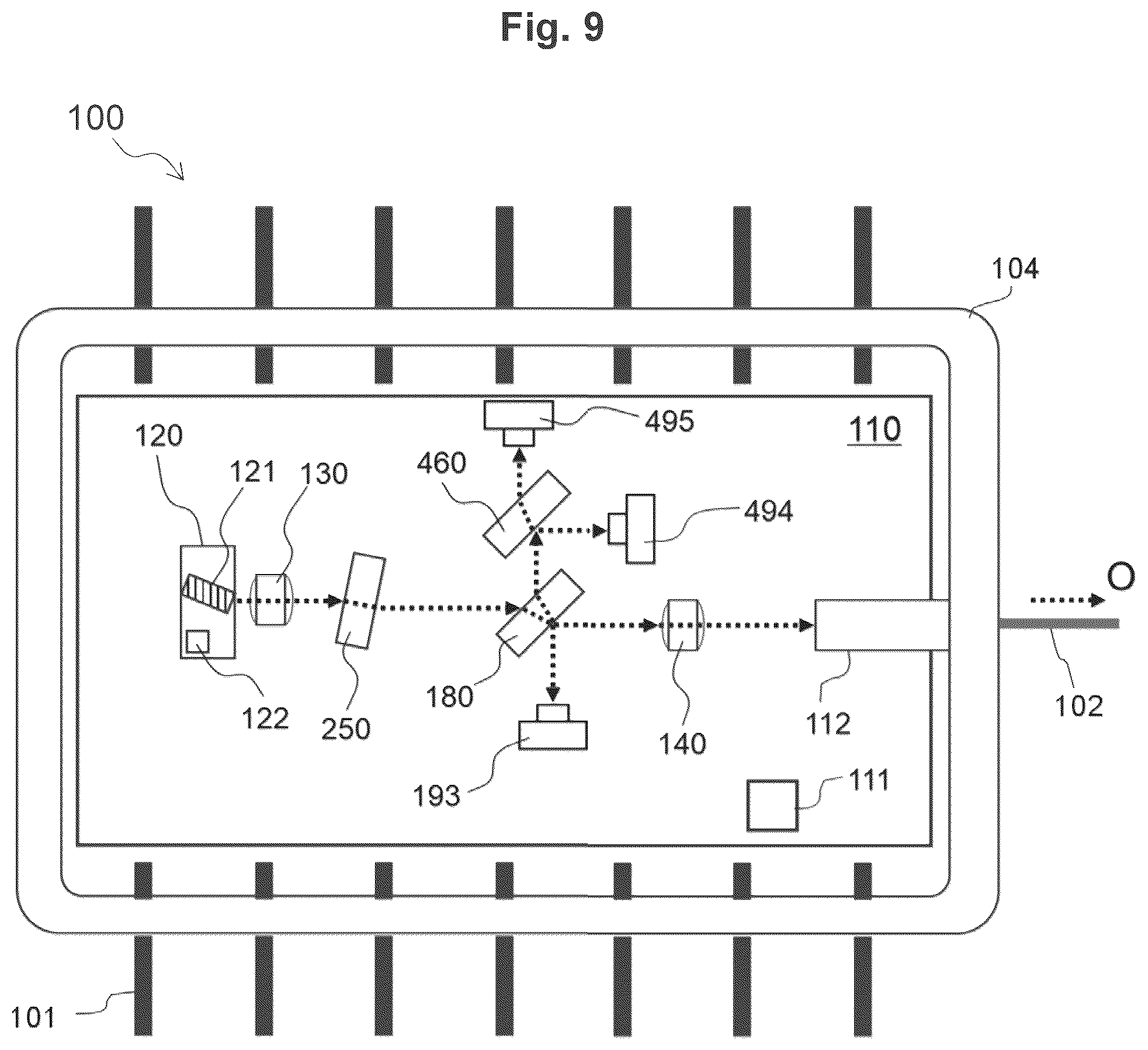 Patent US12386118 Figure 6 – Wavelength-stabilized broadband light source