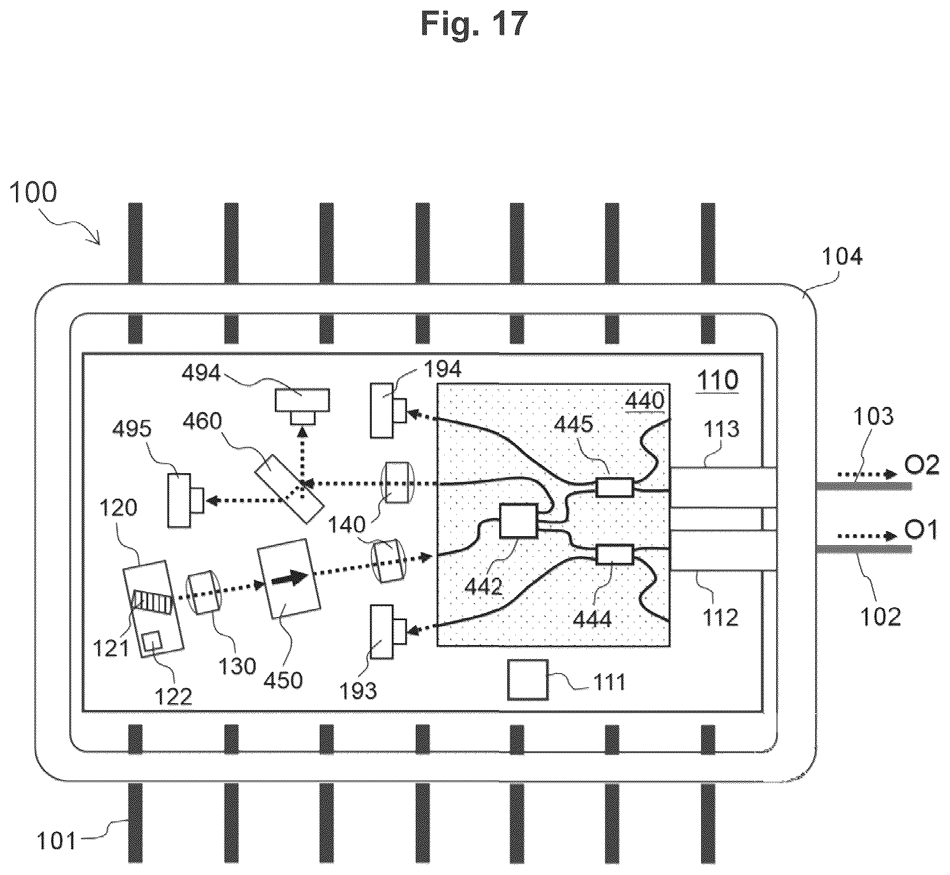 Patent US12386118 Figure 14 – Wavelength-stabilized broadband light source