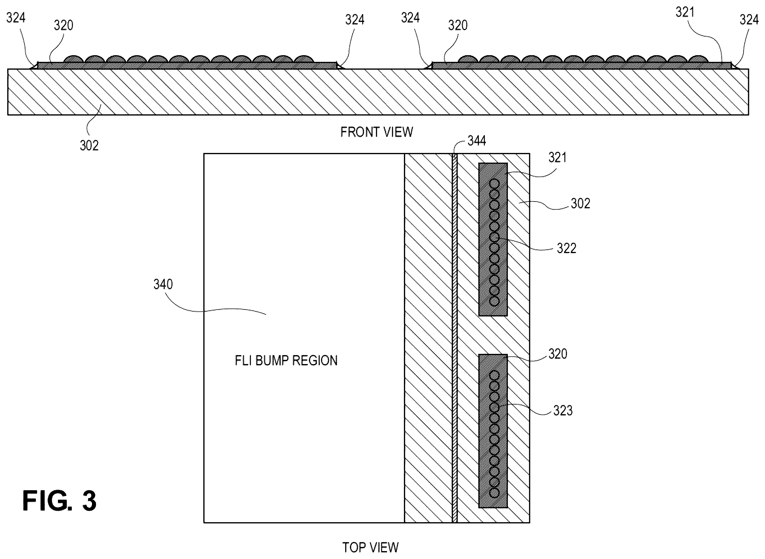 Patent US12386127 Figure 3 – Micro-lens array optically coupled with a photonics die