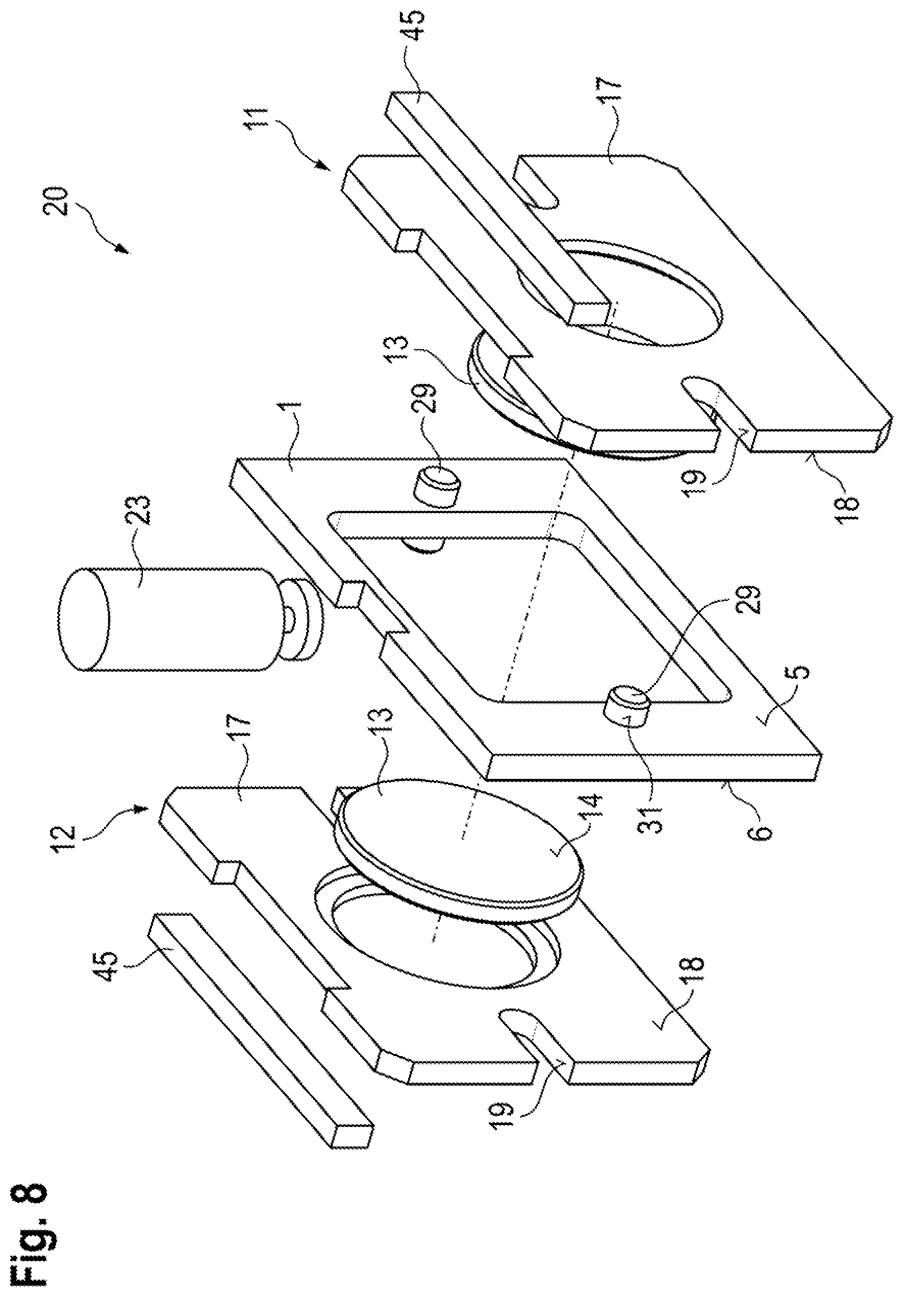 Patent US12386135 Figure 7 – Joint guiding of movable optical elements