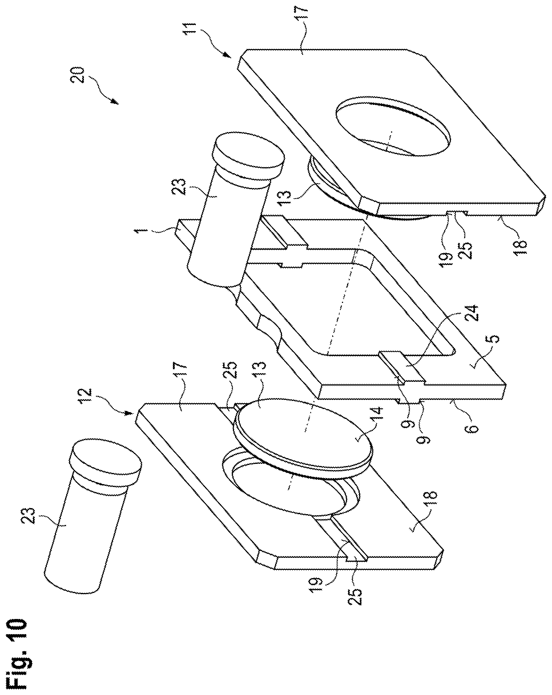 Patent US12386135 Figure 9 – Joint guiding of movable optical elements