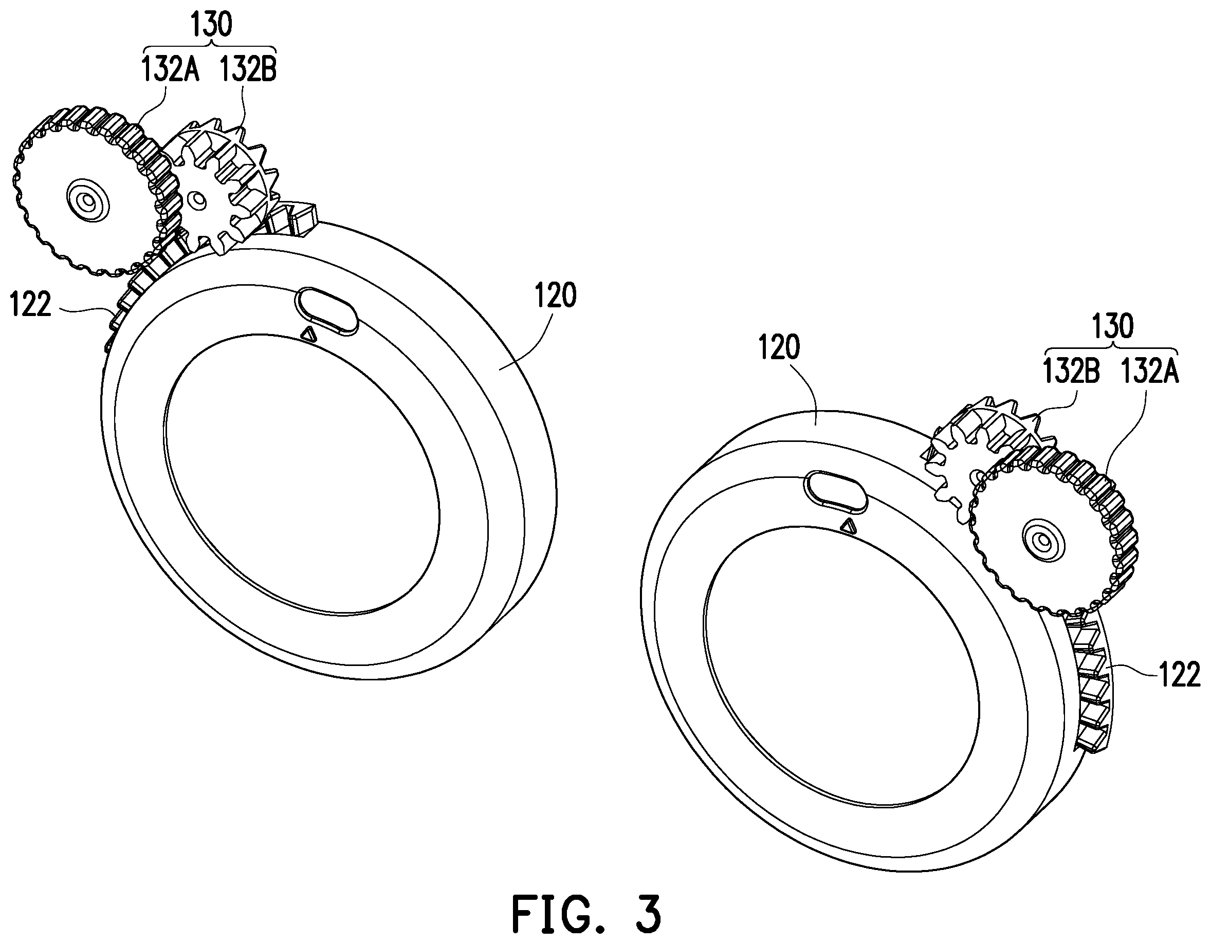 Patent US12386136 Figure 3 – Head-mounted display device