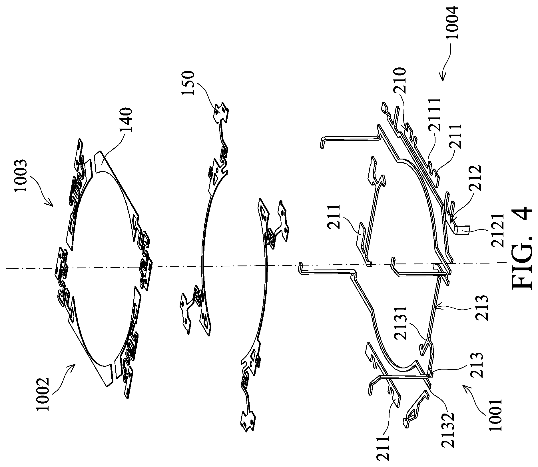 Patent US12386141 Figure 4 – Optical element drive mechanism