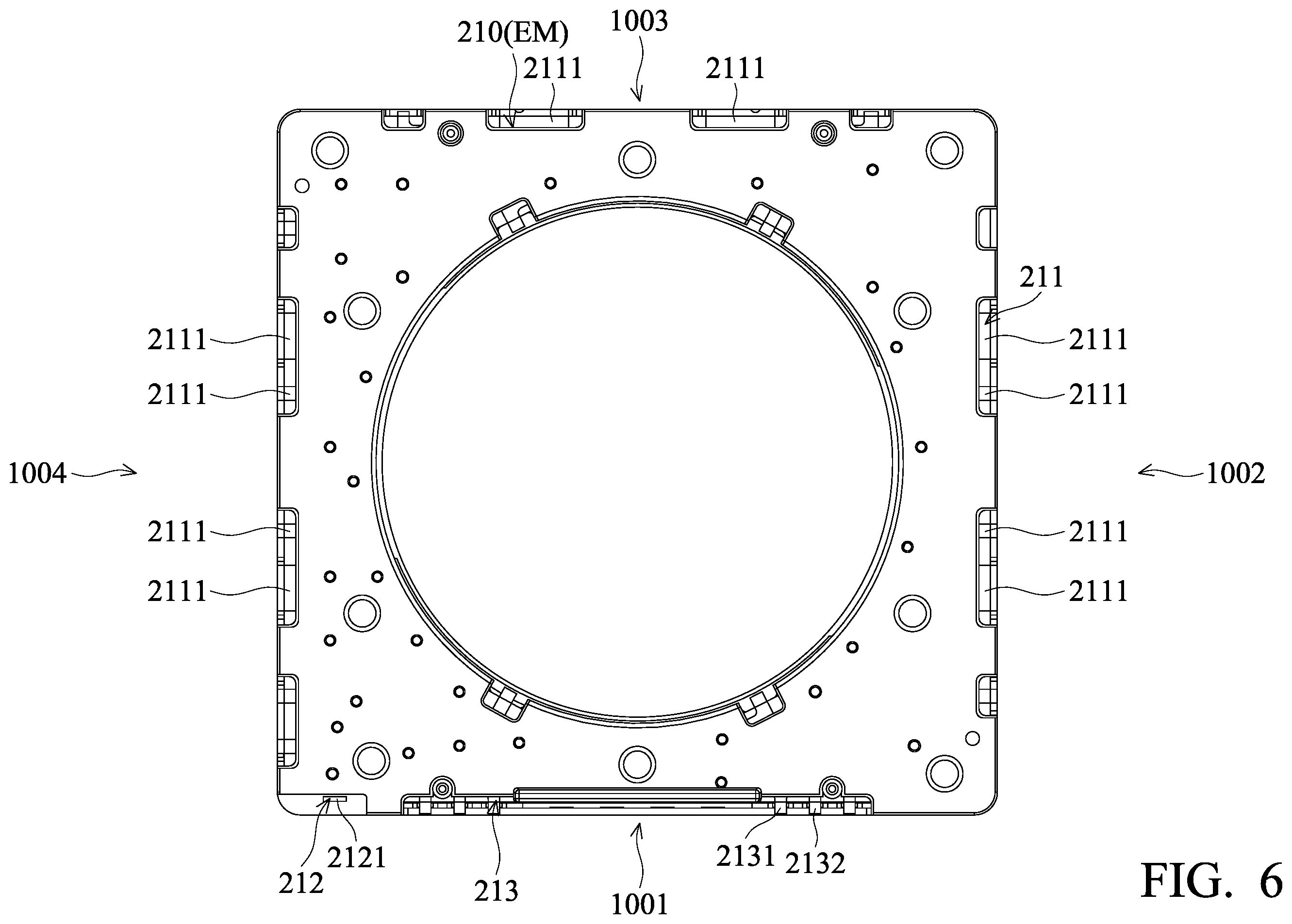 Patent US12386141 Figure 6 – Optical element drive mechanism