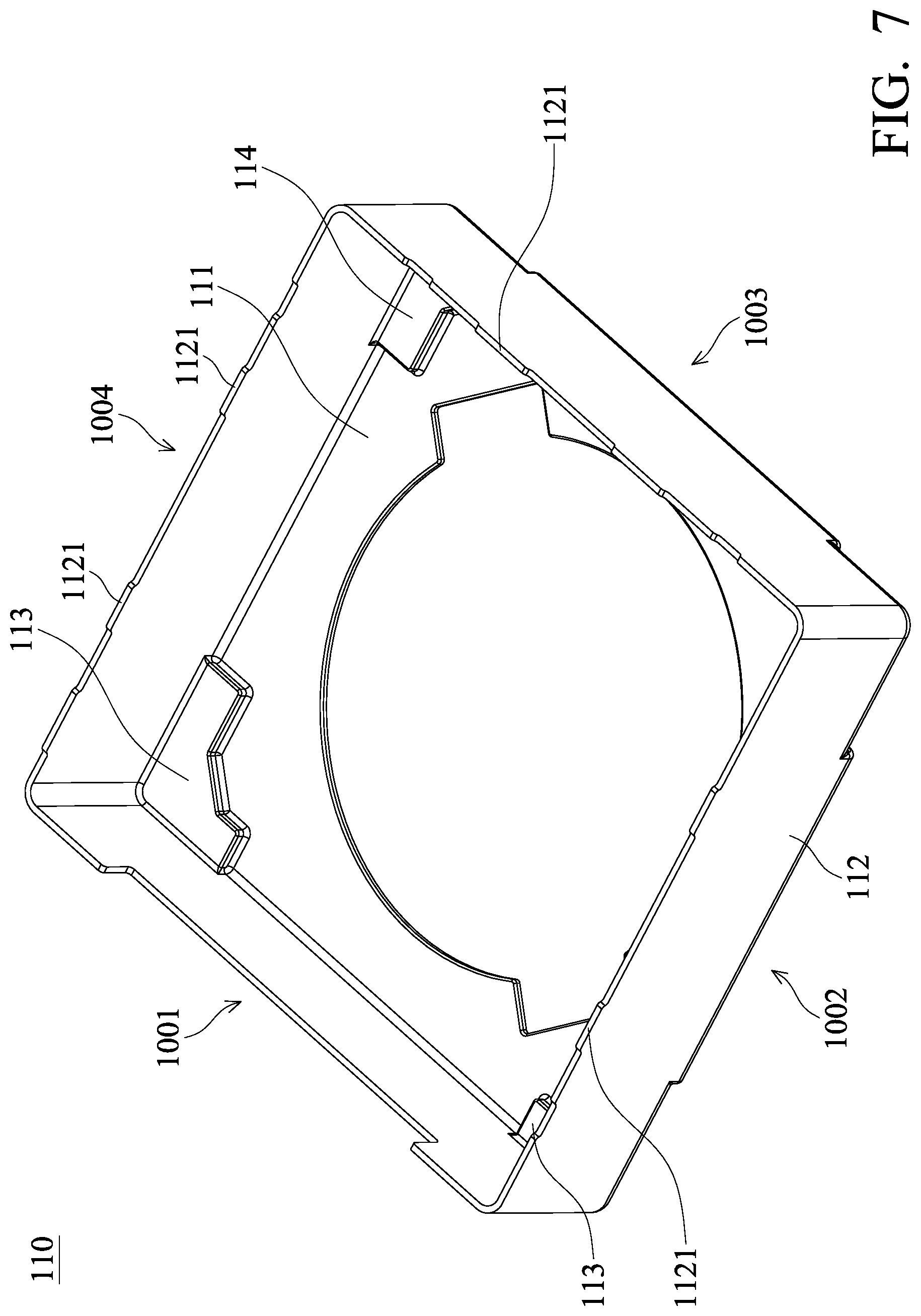 Patent US12386141 Figure 7 – Optical element drive mechanism