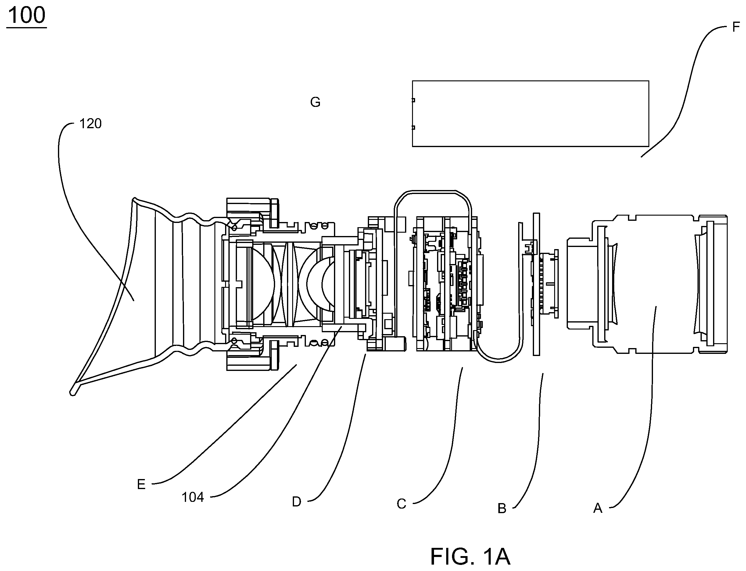 Patent US12386143 Figure 1 – Mechanism for dioptric adjustment of telescopic lenses