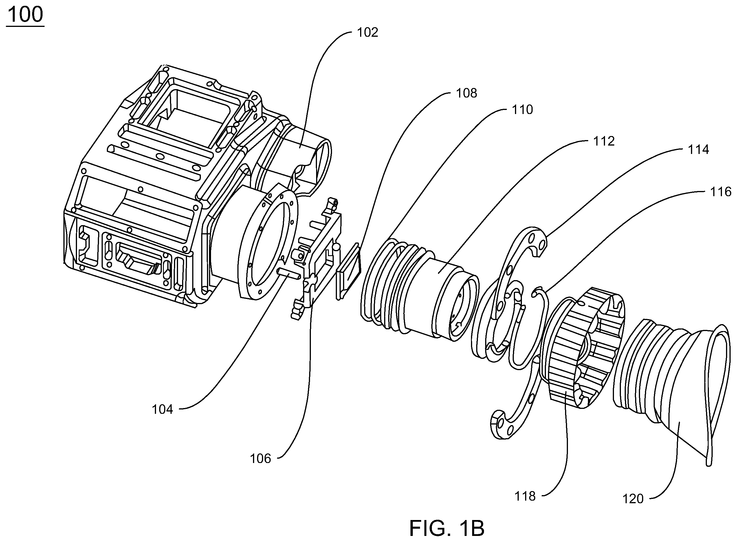 Patent US12386143 Figure 2 – Mechanism for dioptric adjustment of telescopic lenses