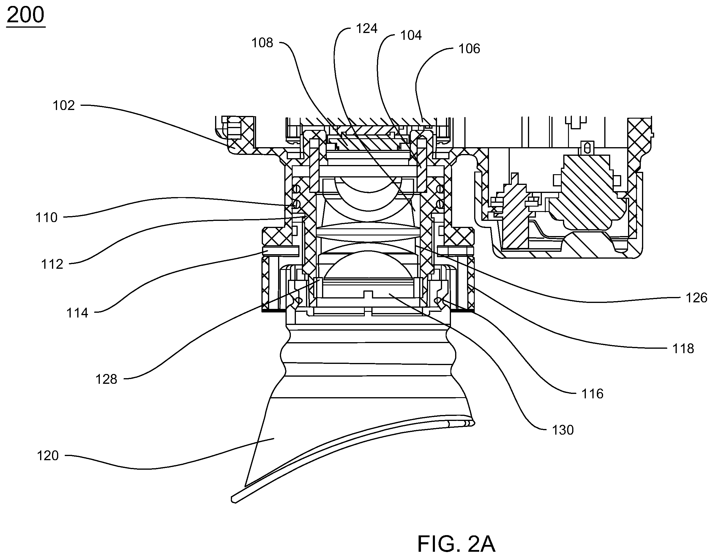 Patent US12386143 Figure 4 – Mechanism for dioptric adjustment of telescopic lenses