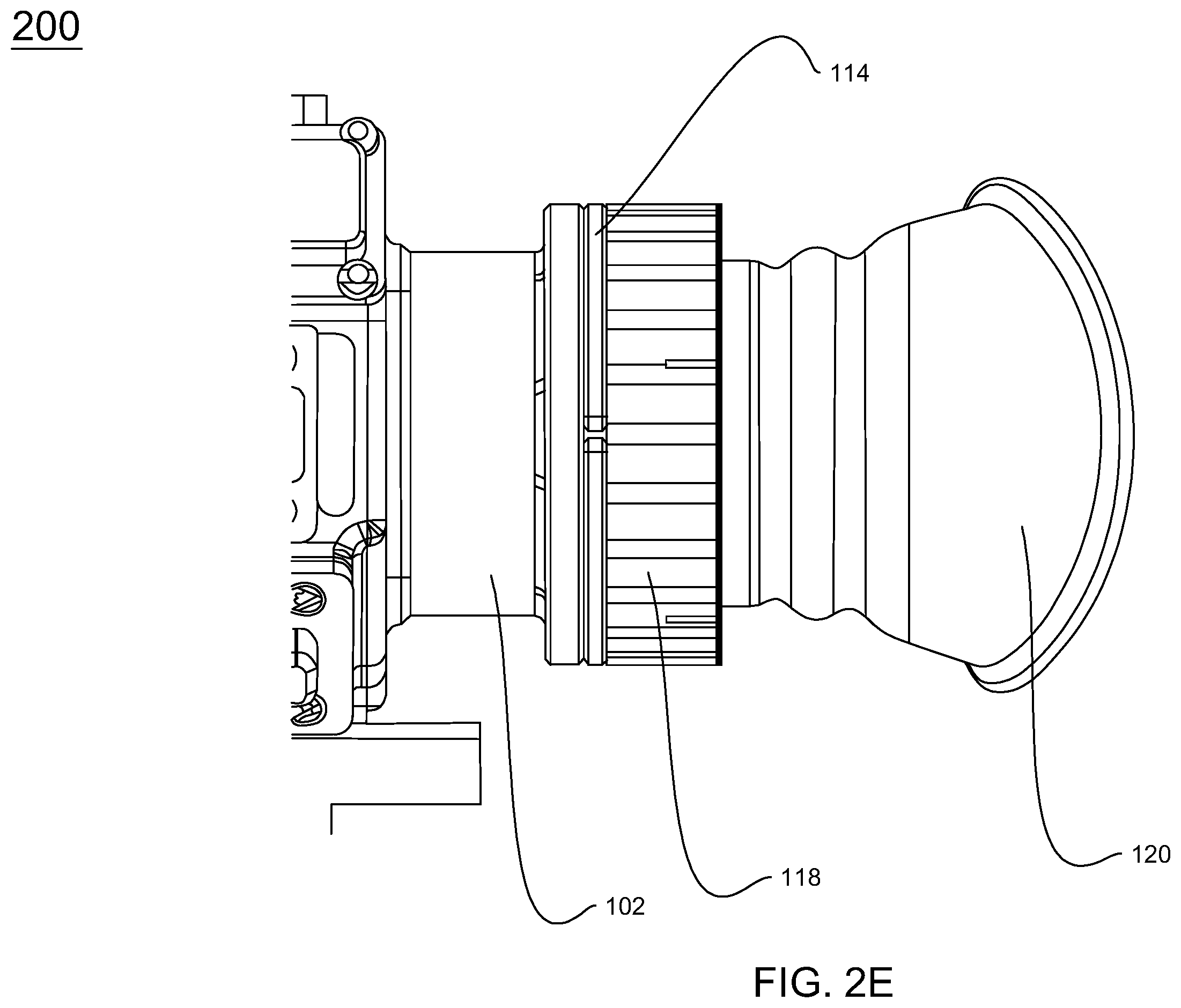 Patent US12386143 Figure 8 – Mechanism for dioptric adjustment of telescopic lenses