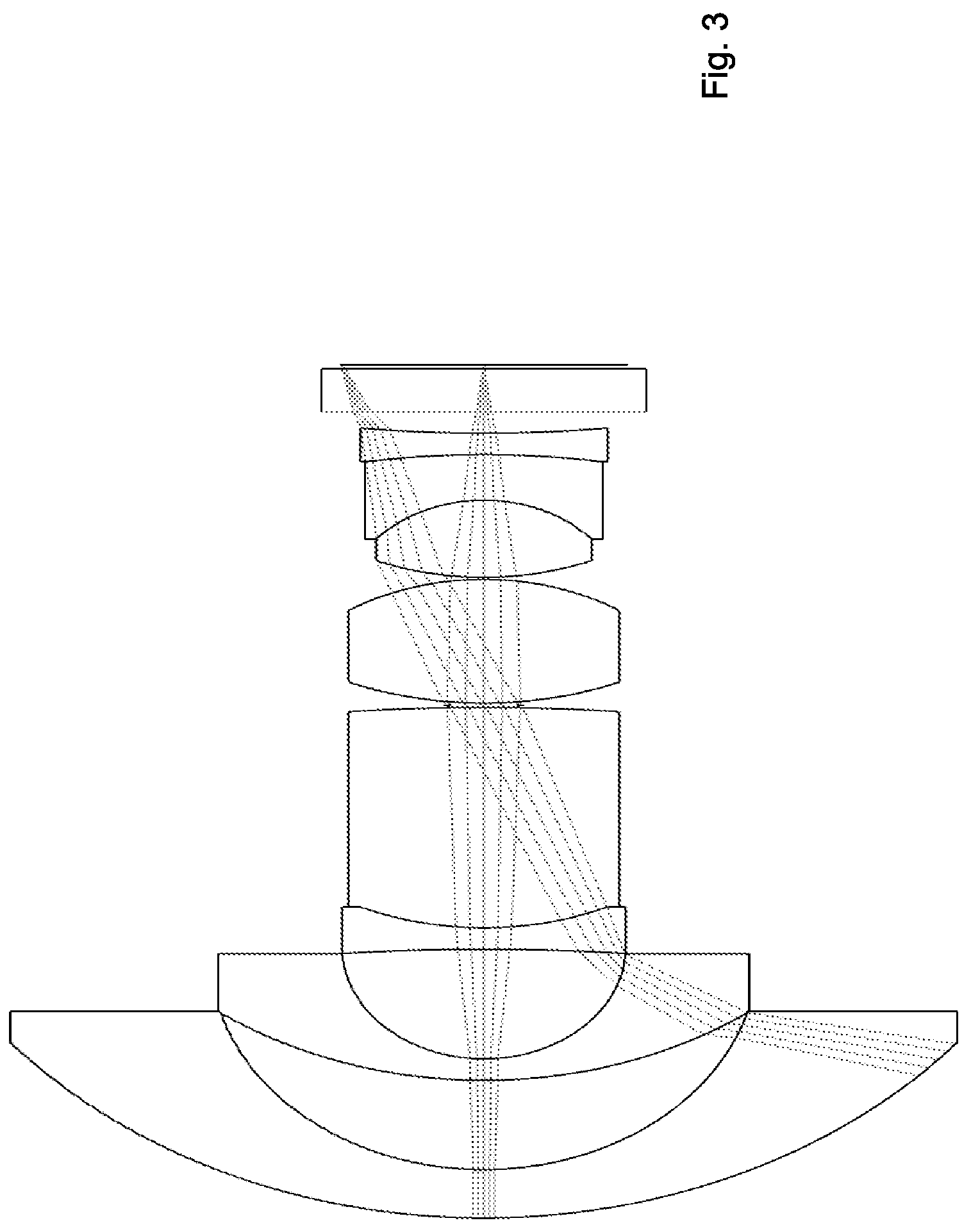 Patent US12386169 Figure 3 – Wide field of view objective lens