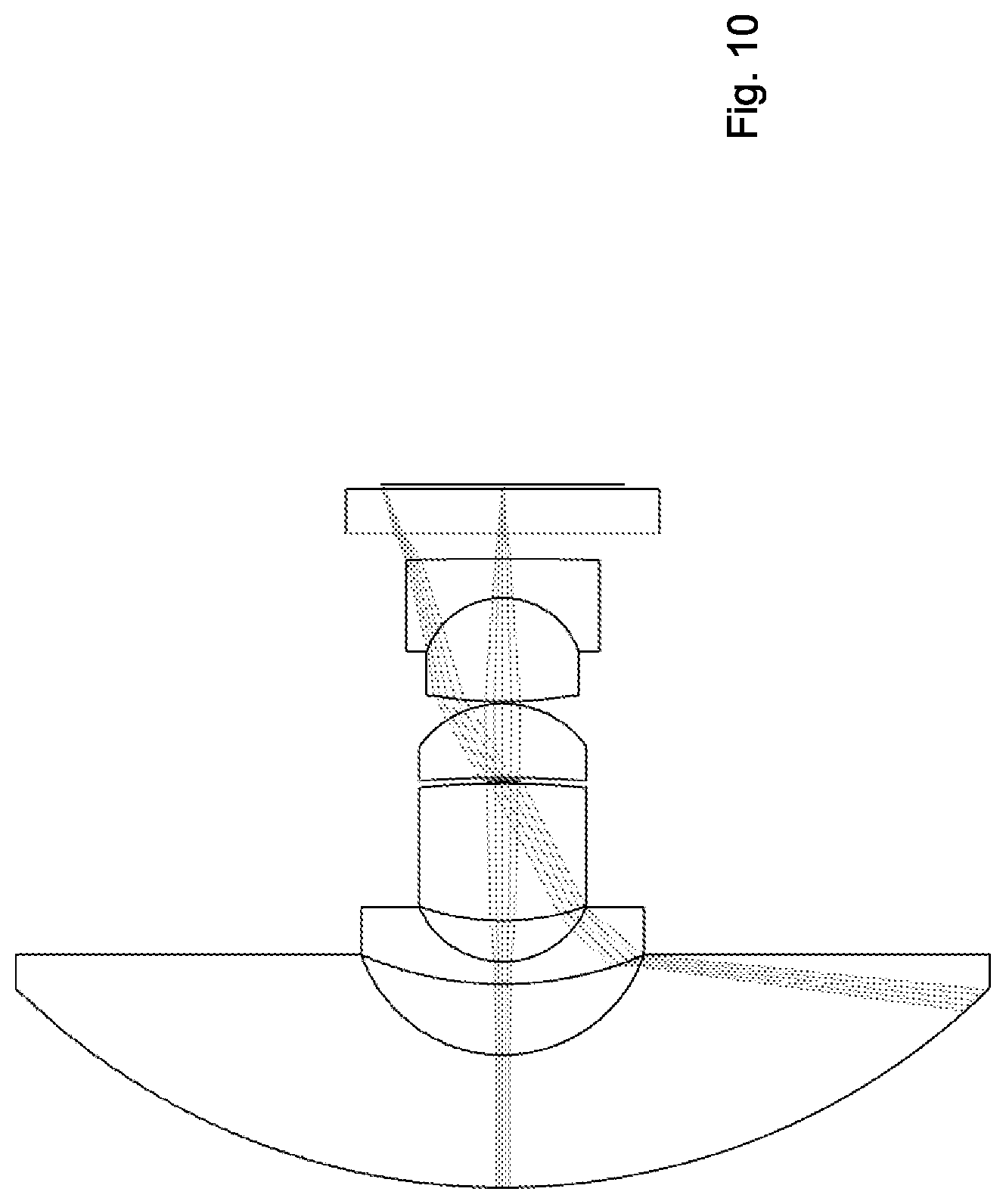 Patent US12386169 Figure 10 – Wide field of view objective lens