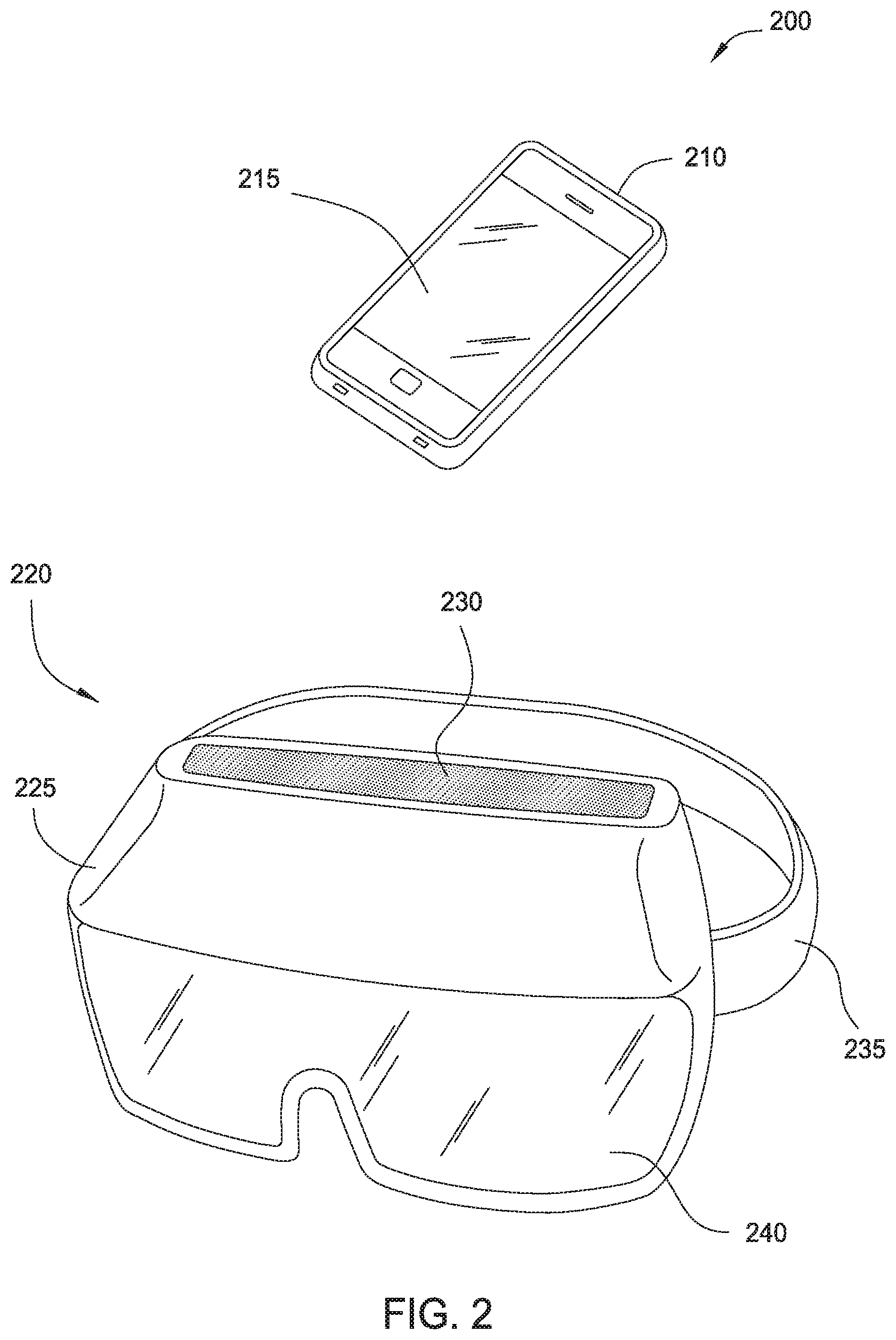 Patent US12386177 Figure 2 – Compact augmented reality / virtual reality display