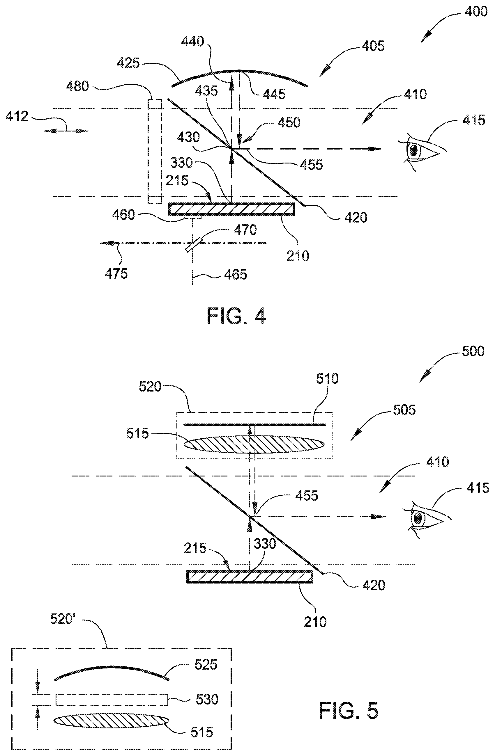 Patent US12386177 Figure 4 – Compact augmented reality / virtual reality display