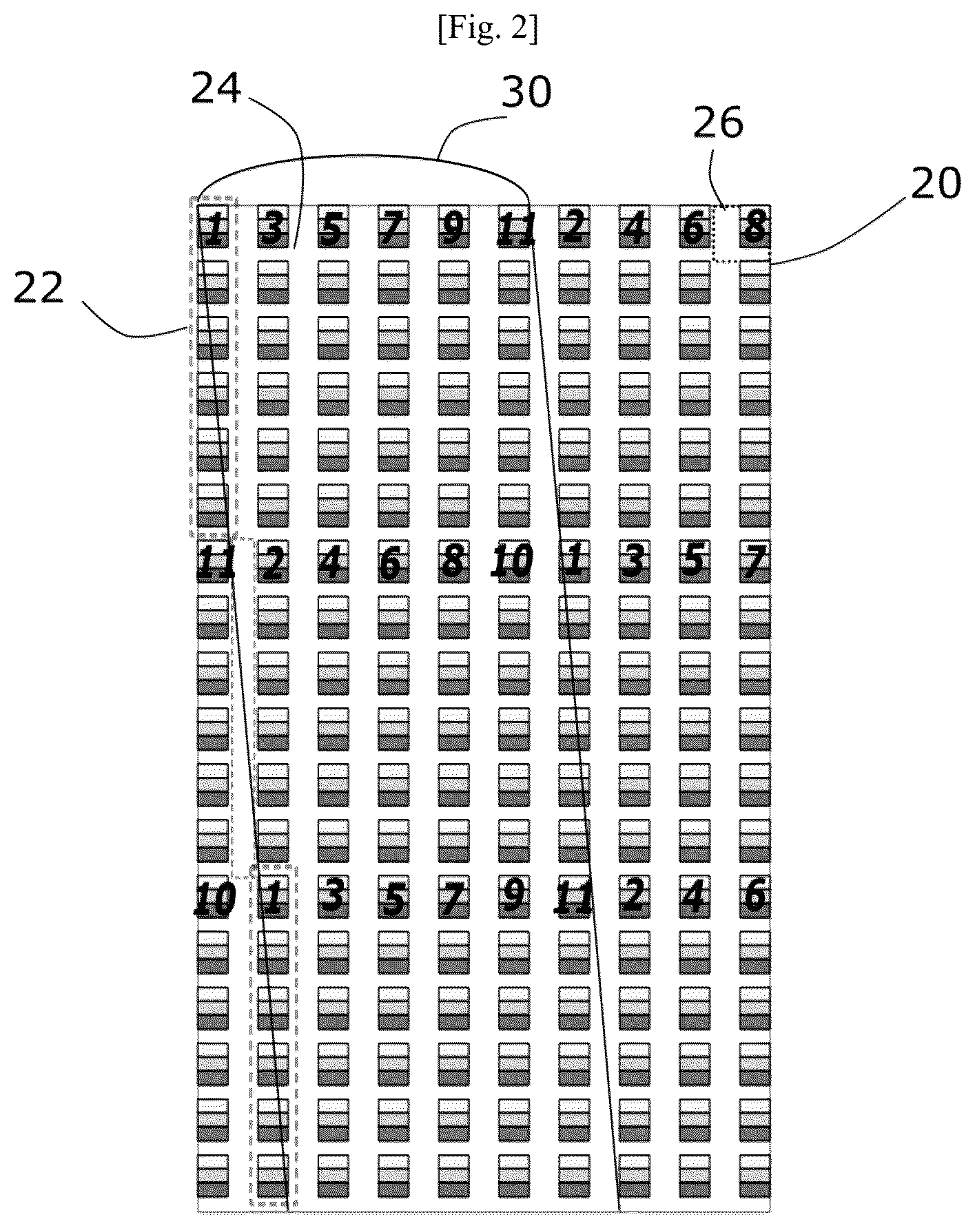 Patent US12386195 Figure 2 – Autostereoscopic screen, deemed to be of photographic quality