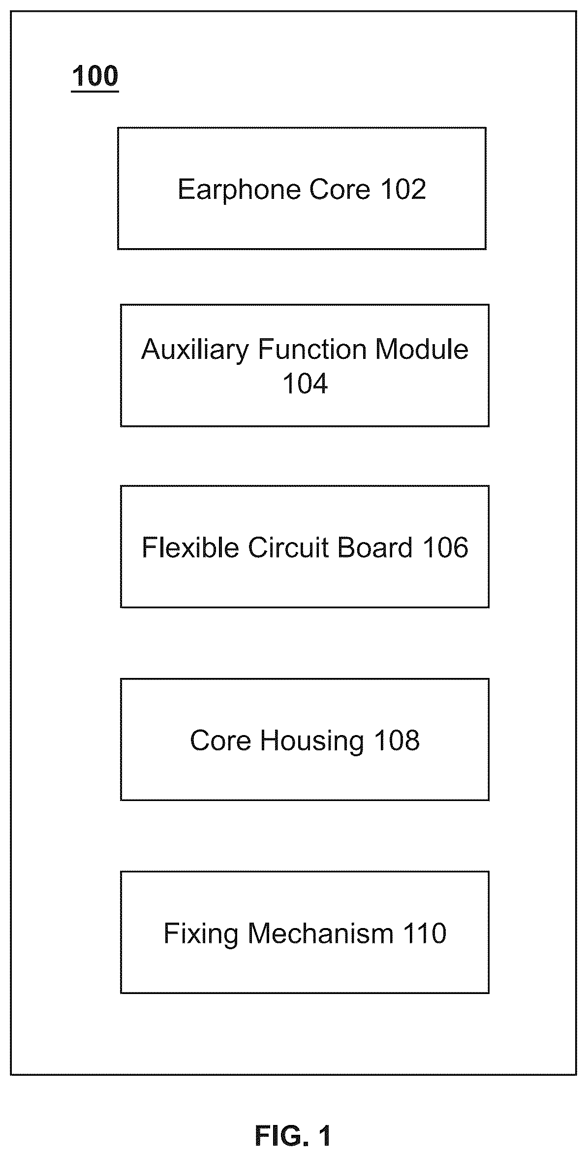 Patent US12386209 — Eyeglasses — Figure 1