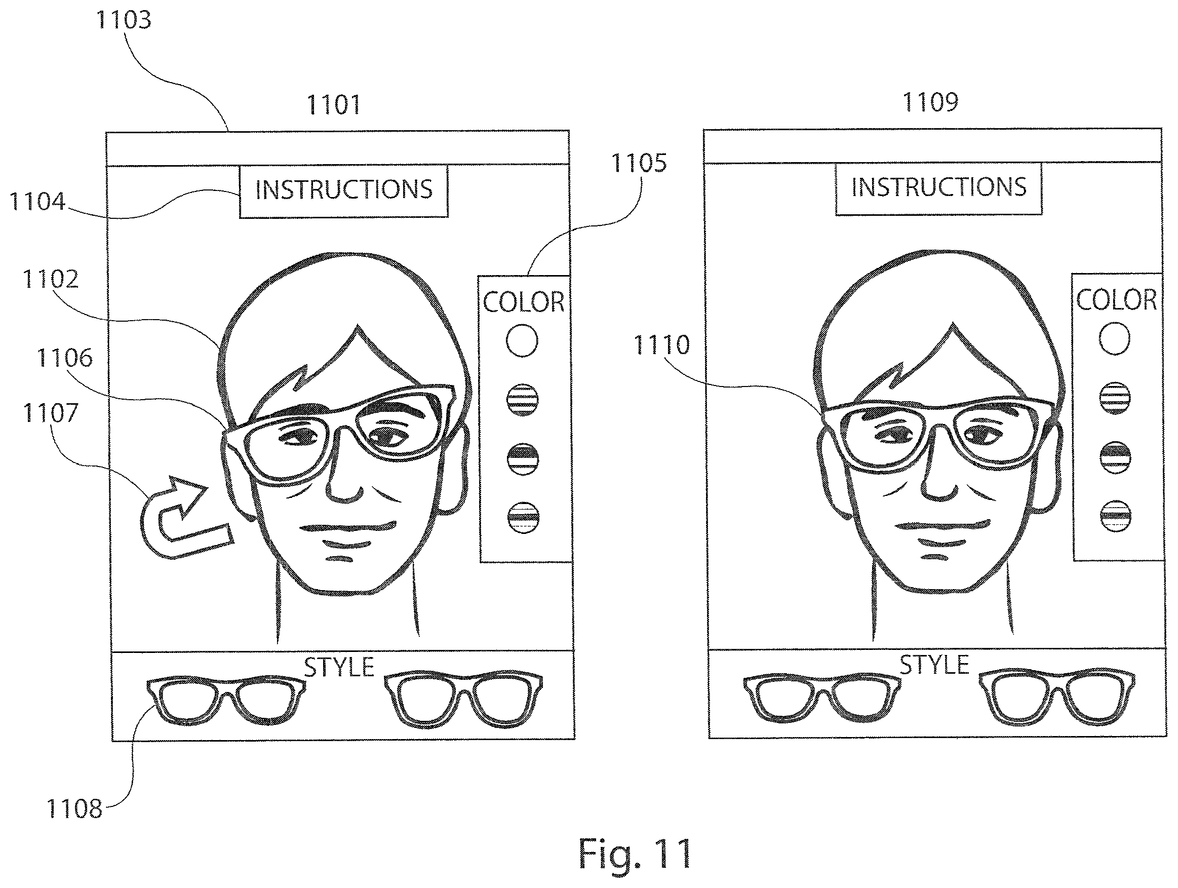 Patent US12386210 Figure 12 – Method and system to create custom products