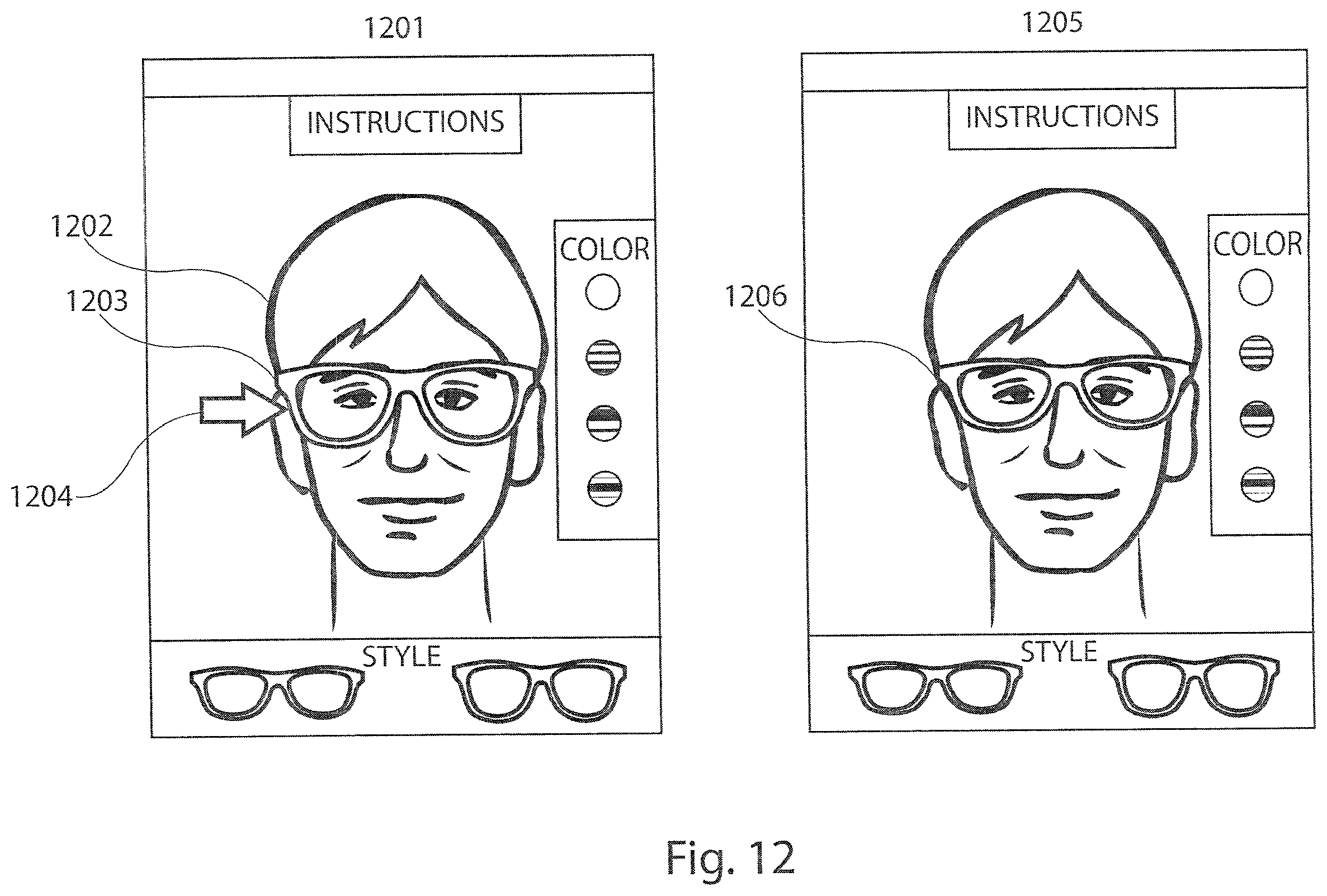 Patent US12386210 Figure 13 – Method and system to create custom products