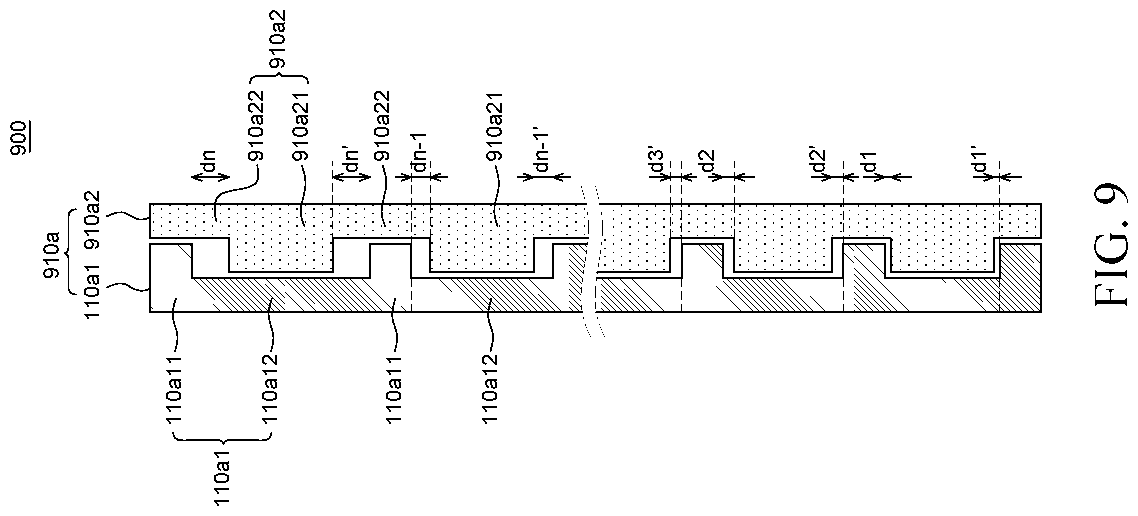 Patent US12386215 Figure 13 – Display device with a multi-part cover