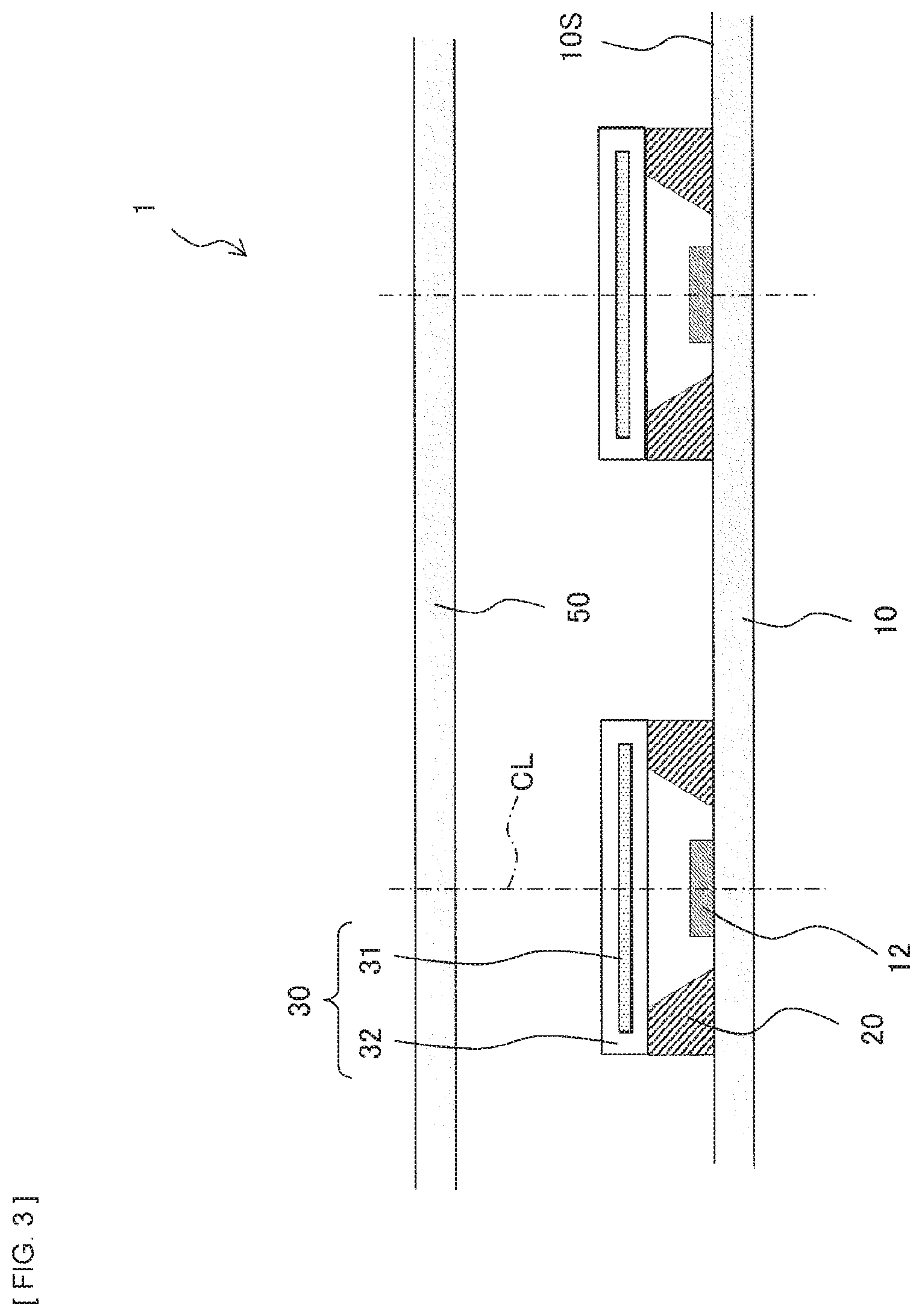 Patent US12386221 Figure 3 – Light-emitting device, display apparatus, and illumination apparatus