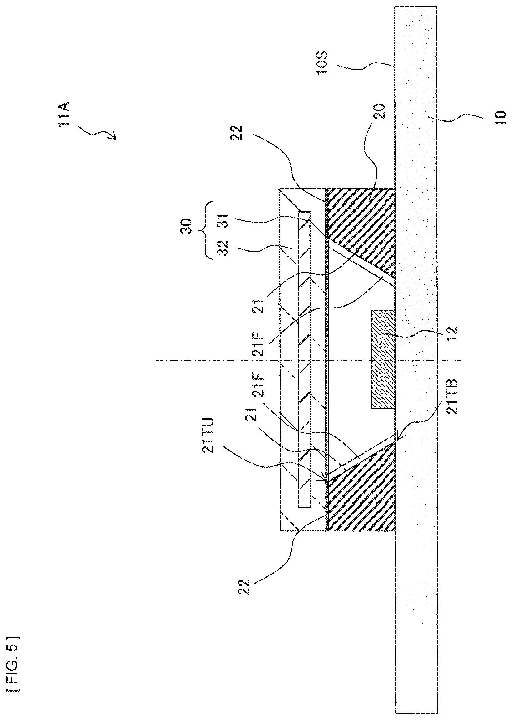 Patent US12386221 Figure 5 – Light-emitting device, display apparatus, and illumination apparatus