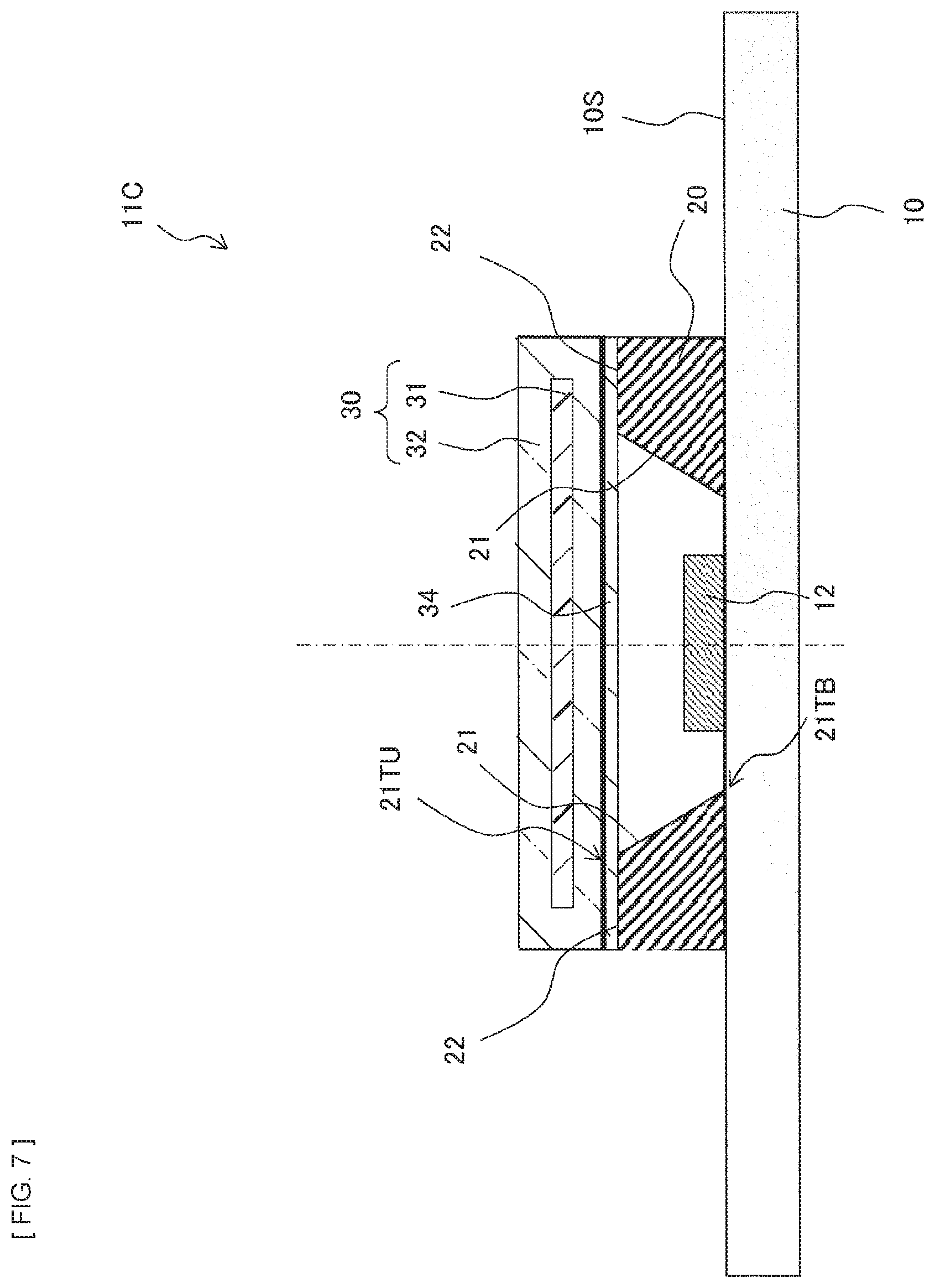 Patent US12386221 Figure 7 – Light-emitting device, display apparatus, and illumination apparatus