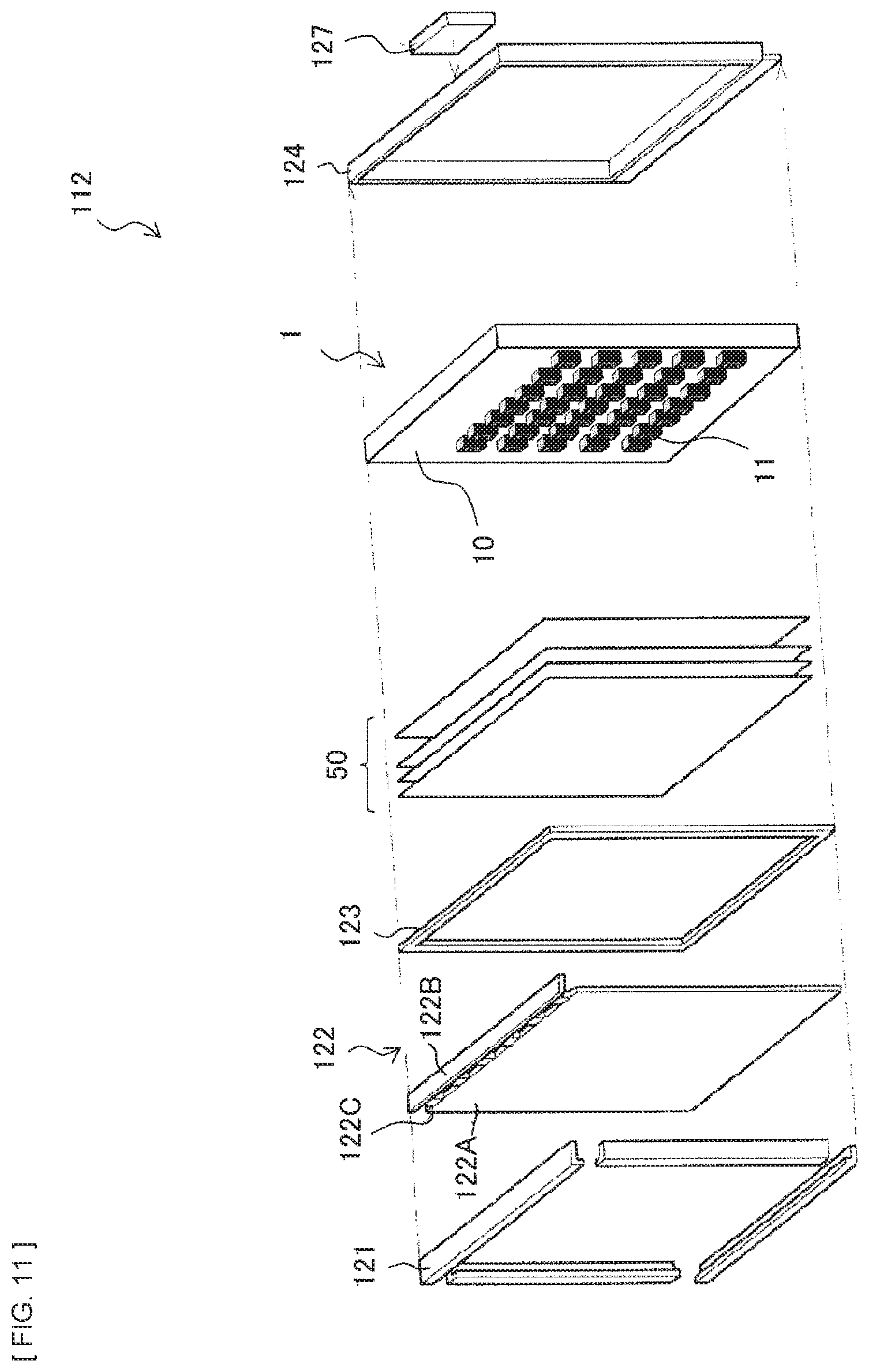 Patent US12386221 Figure 11 – Light-emitting device, display apparatus, and illumination apparatus